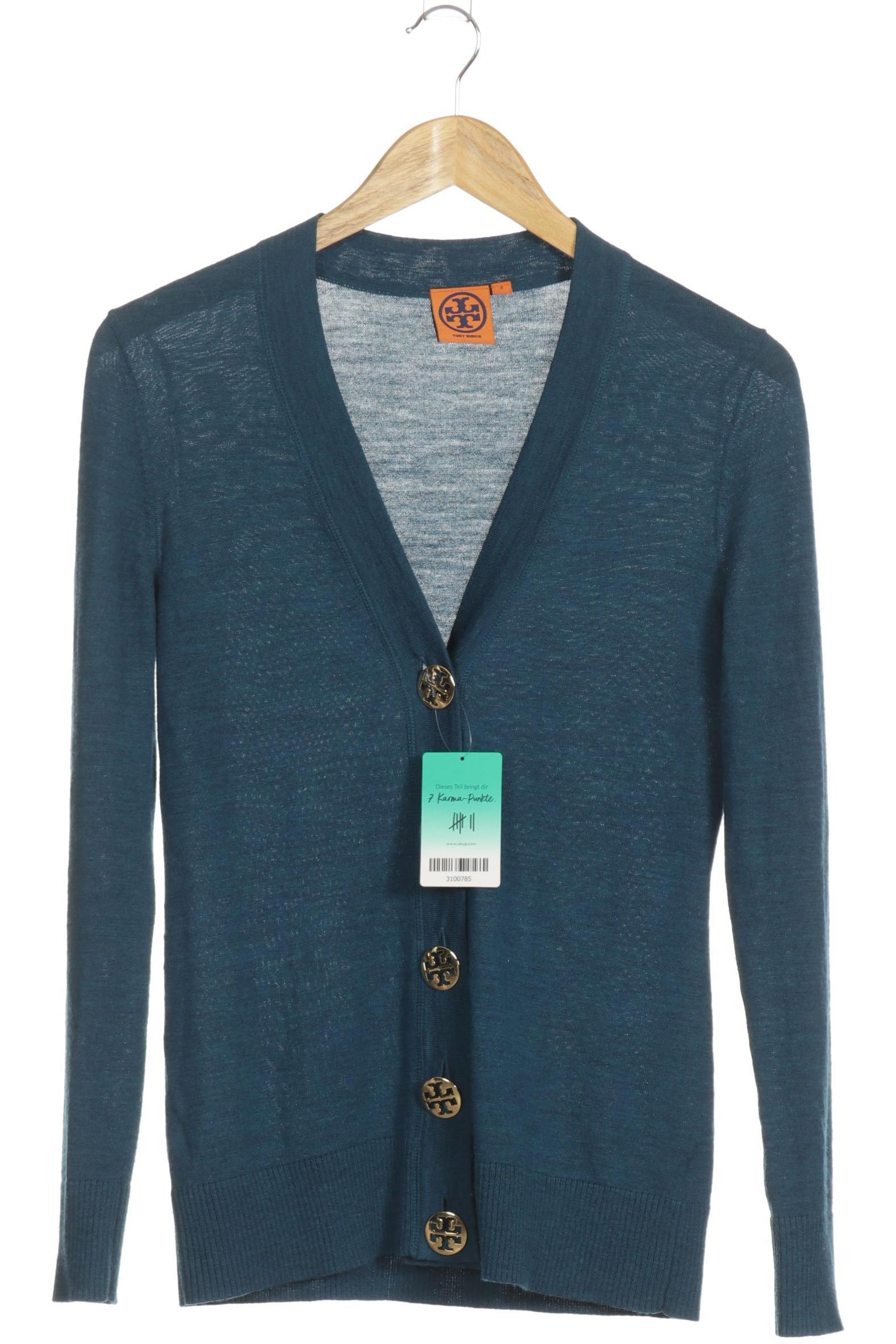 

Tory Burch Damen Strickjacke, türkis, Gr.