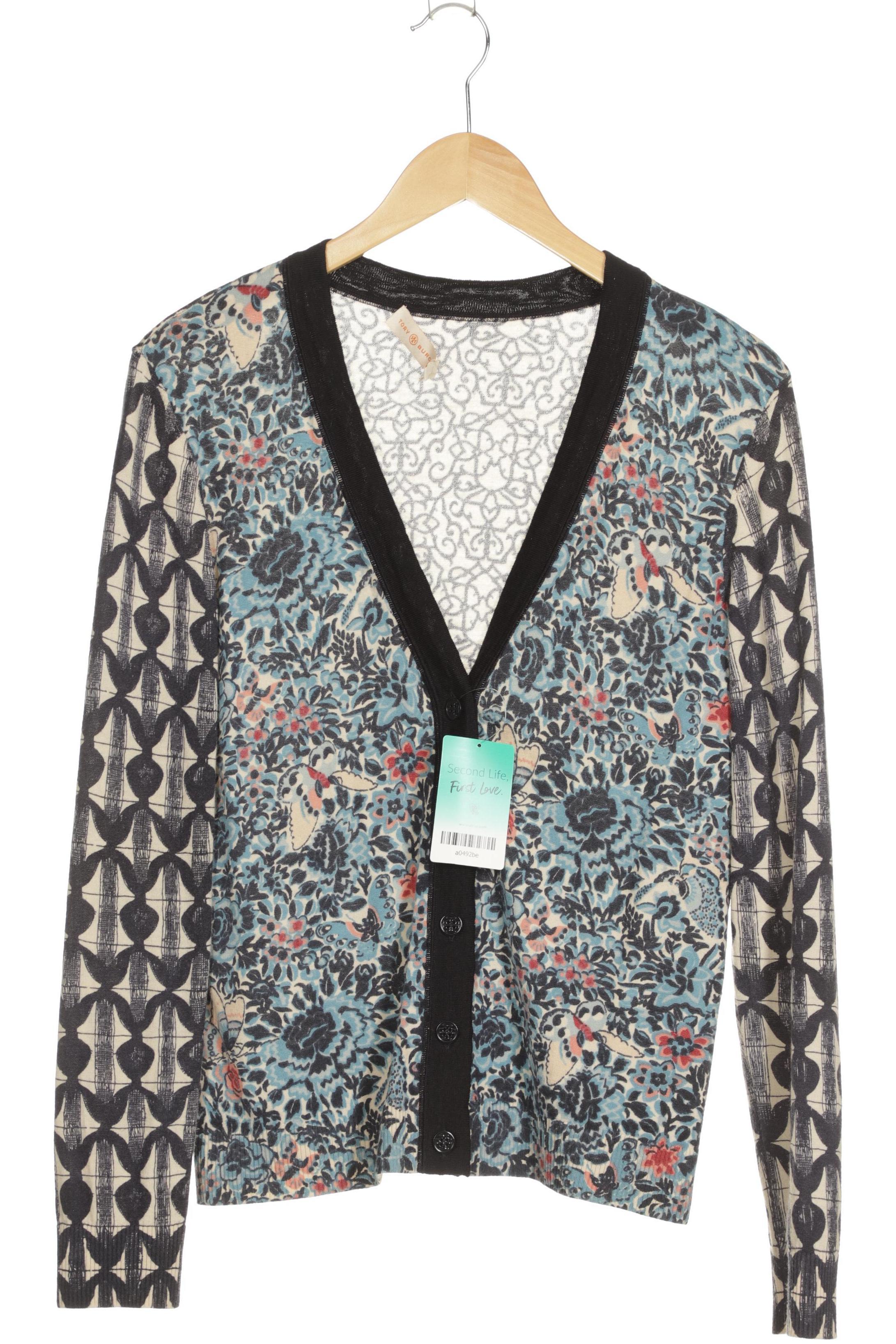 

Tory Burch Damen Strickjacke, blau, Gr.