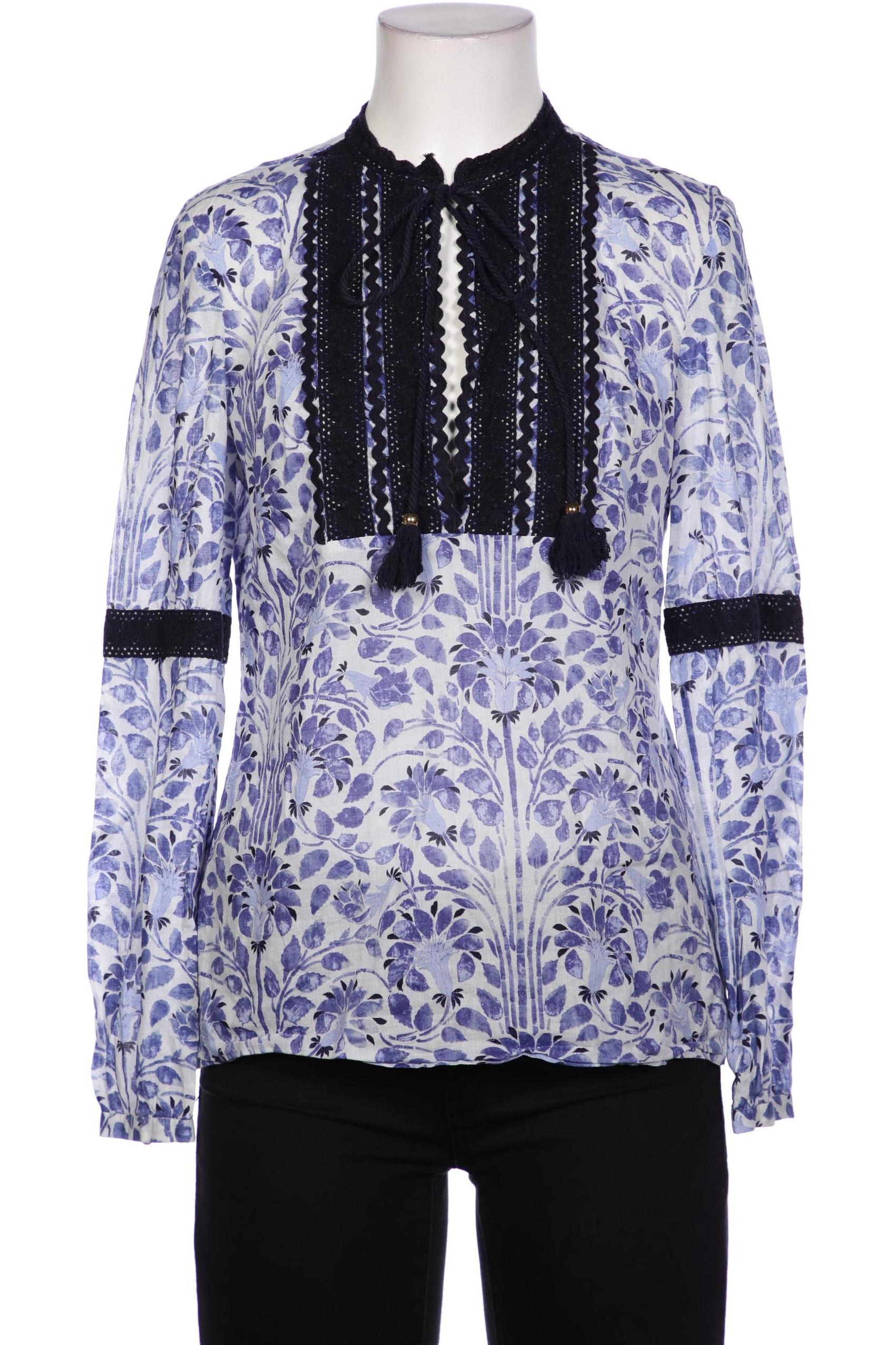 

Tory Burch Damen Bluse, blau, Gr. 4