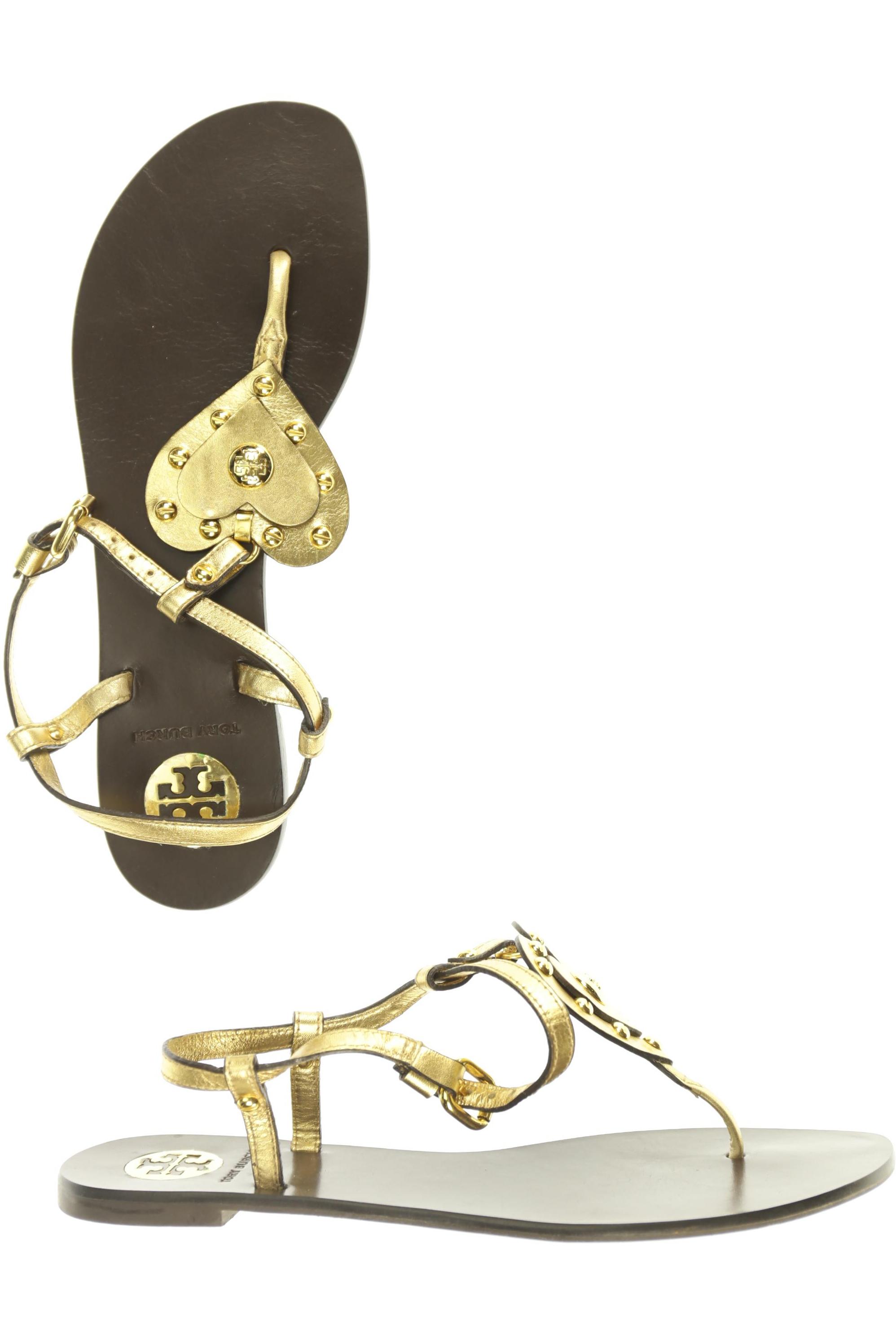 

Tory Burch Damen Sandale, gelb, Gr. 8.5