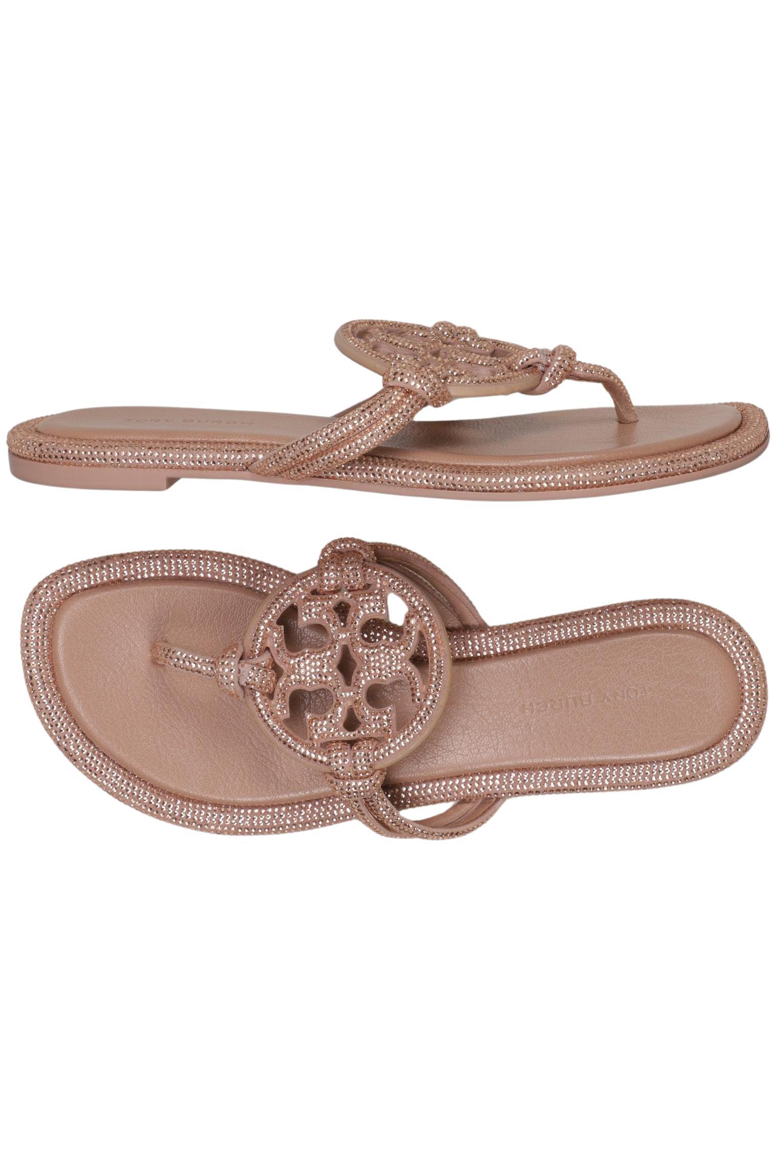 

Tory Burch Damen Sandale, beige, Gr. 6