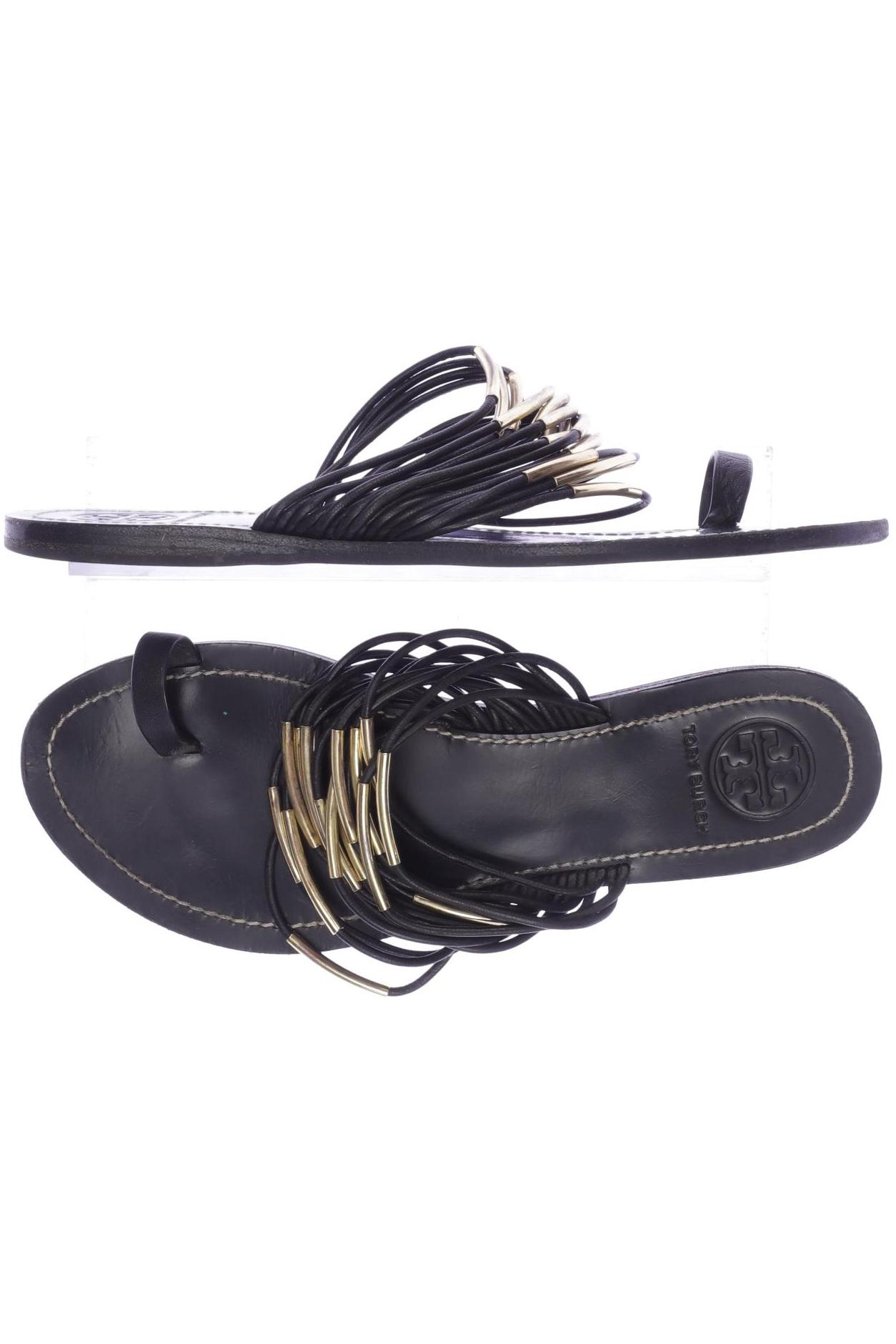 

Tory Burch Damen Sandale, schwarz, Gr. 8.5
