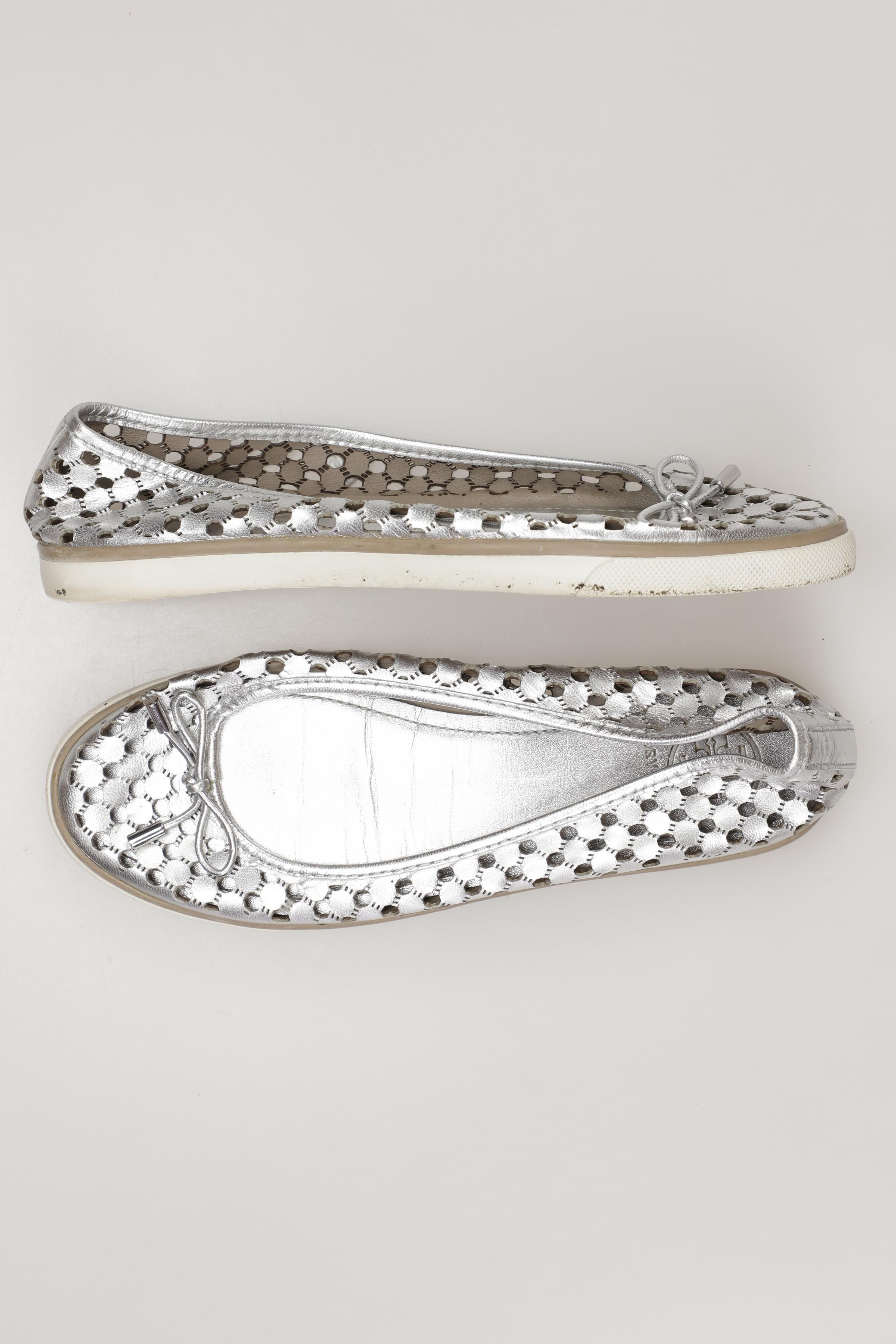 

Tory Burch Damen Ballerinas, silber