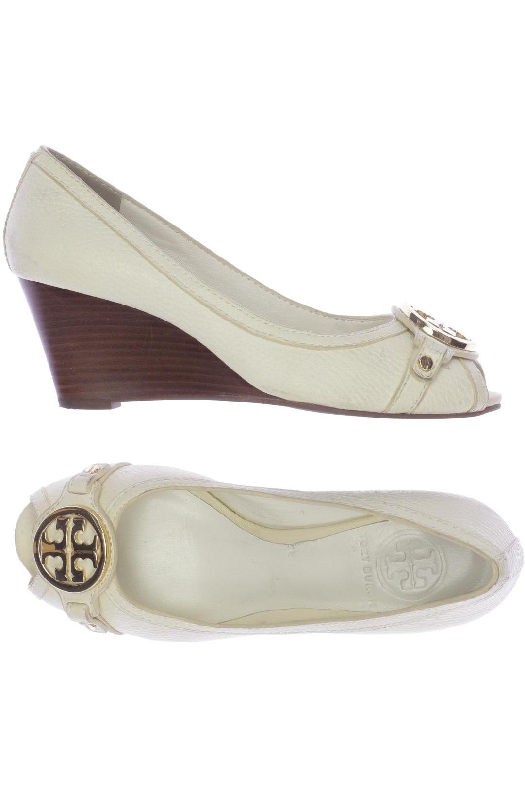 

Tory Burch Damen Pumps, cremeweiß, Gr. 6