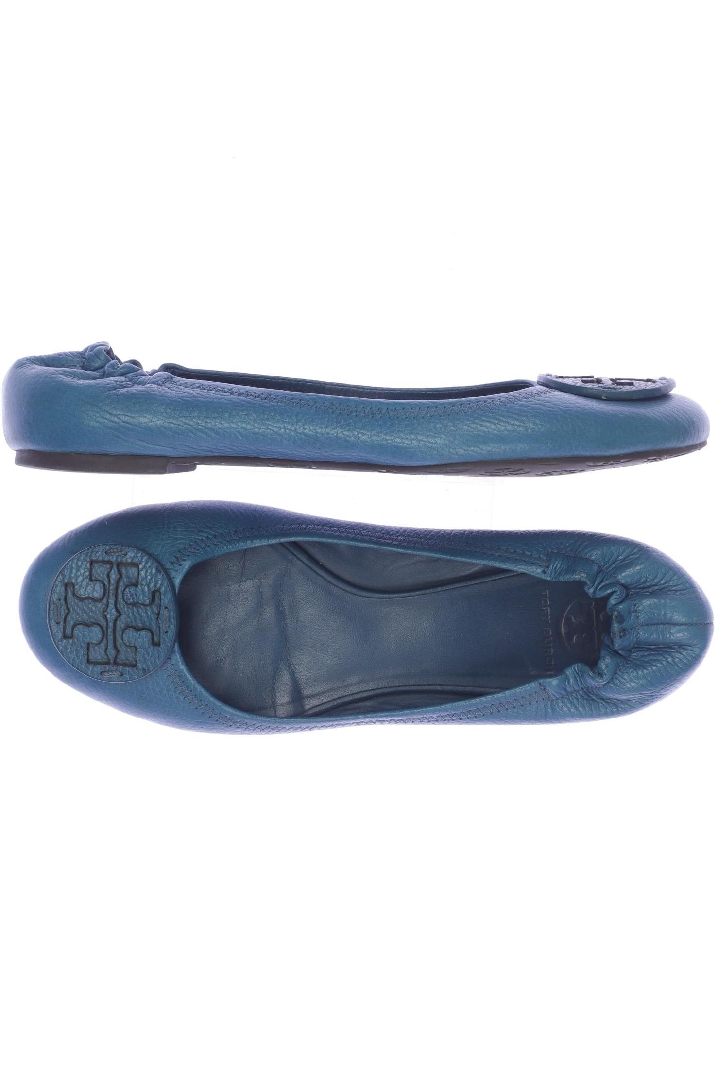 

Tory Burch Damen Ballerinas, blau, Gr. 10.5