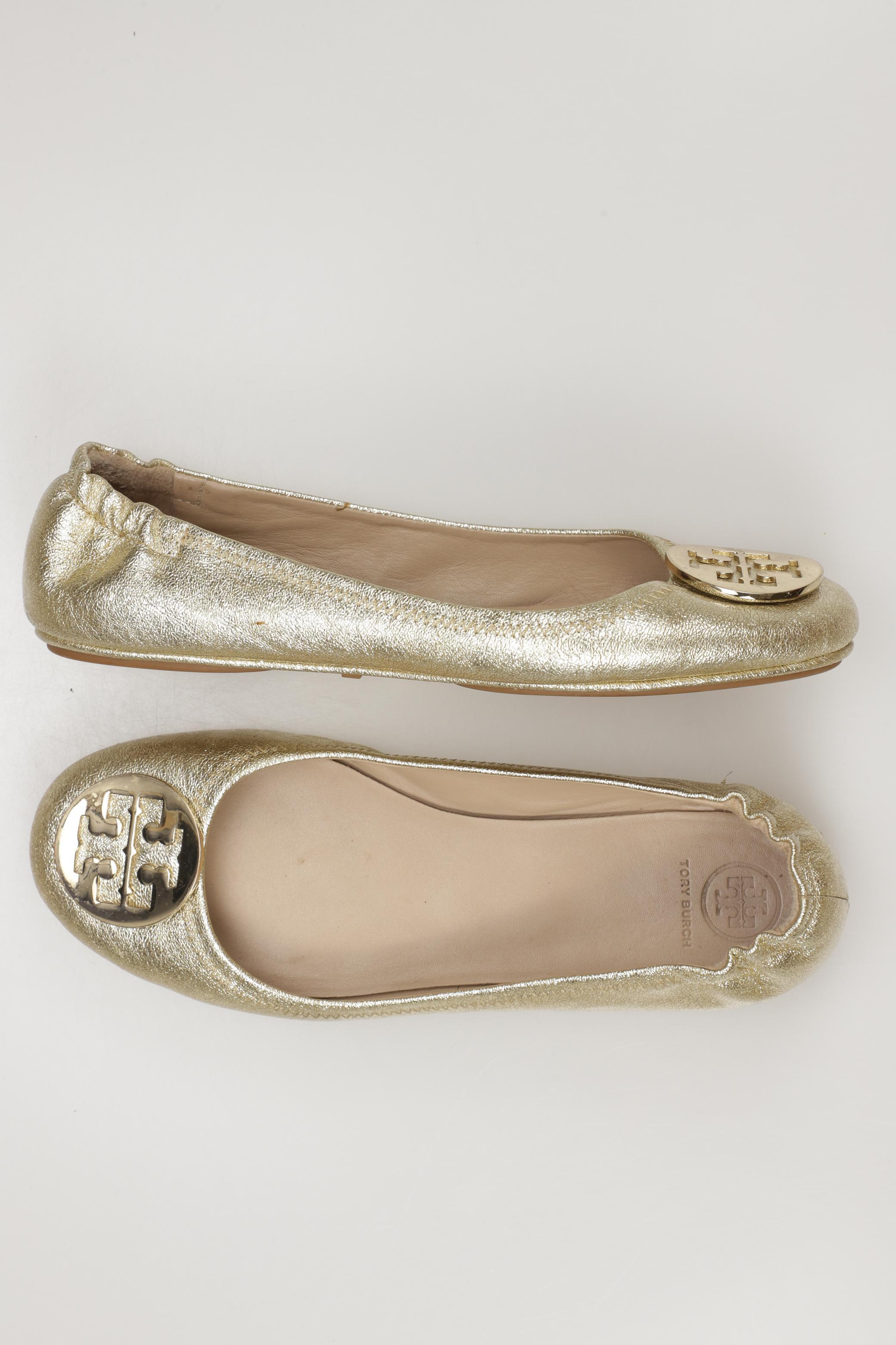 

Tory Burch Damen Ballerinas, gold, Gr. 9.5