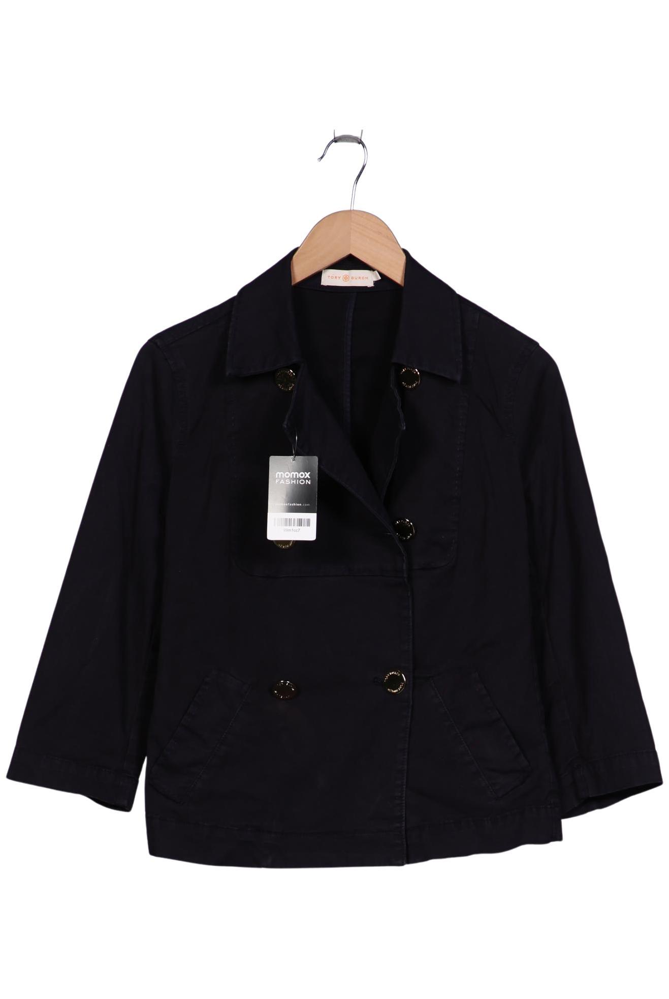 

Tory Burch Damen Jacke, marineblau, Gr. 4