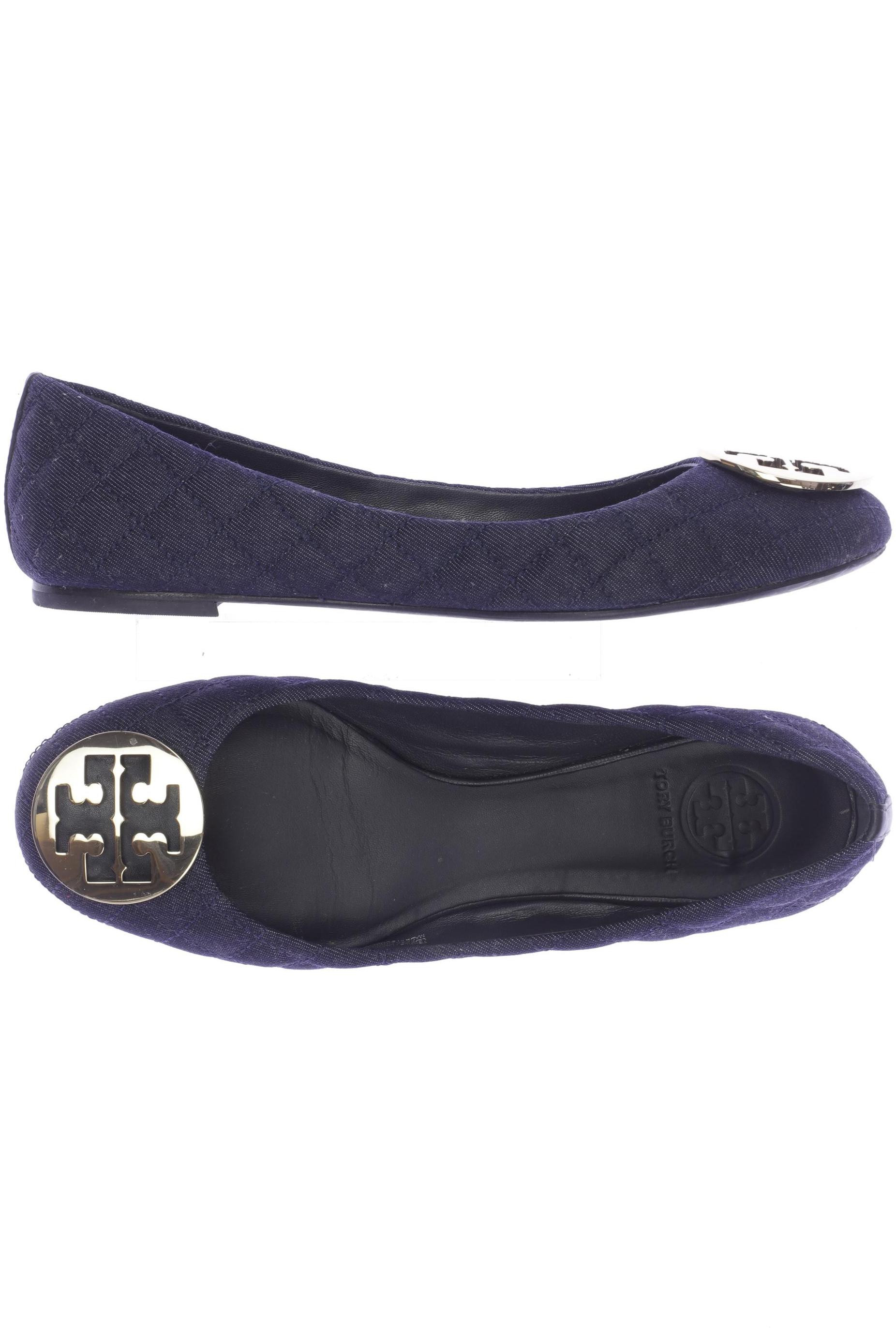 

Tory Burch Damen Ballerinas, marineblau, Gr. 9