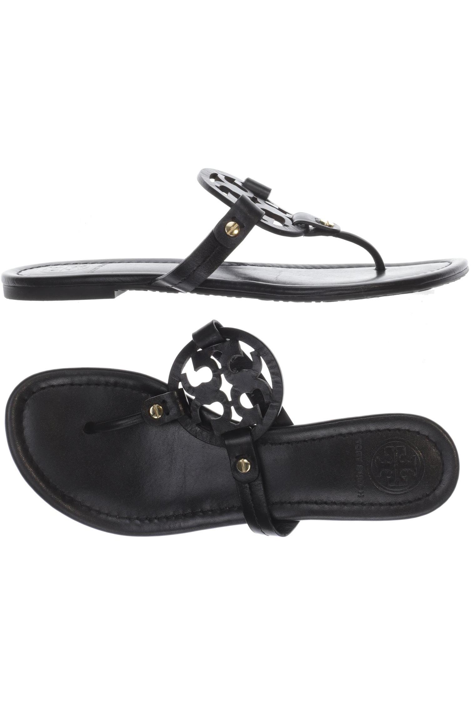 

Tory Burch Damen Sandale, schwarz, Gr. 8