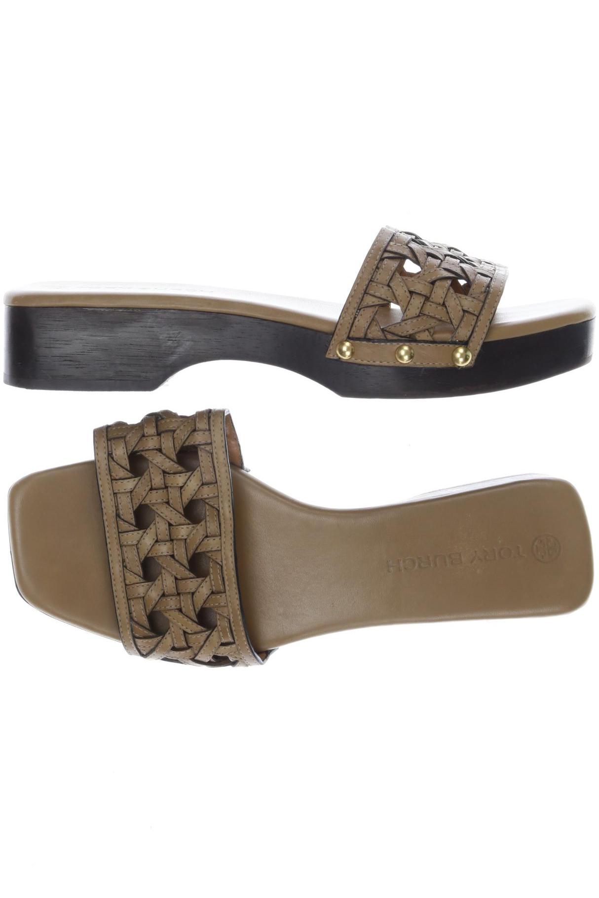 

Tory Burch Damen Sandale, beige, Gr. 8.5