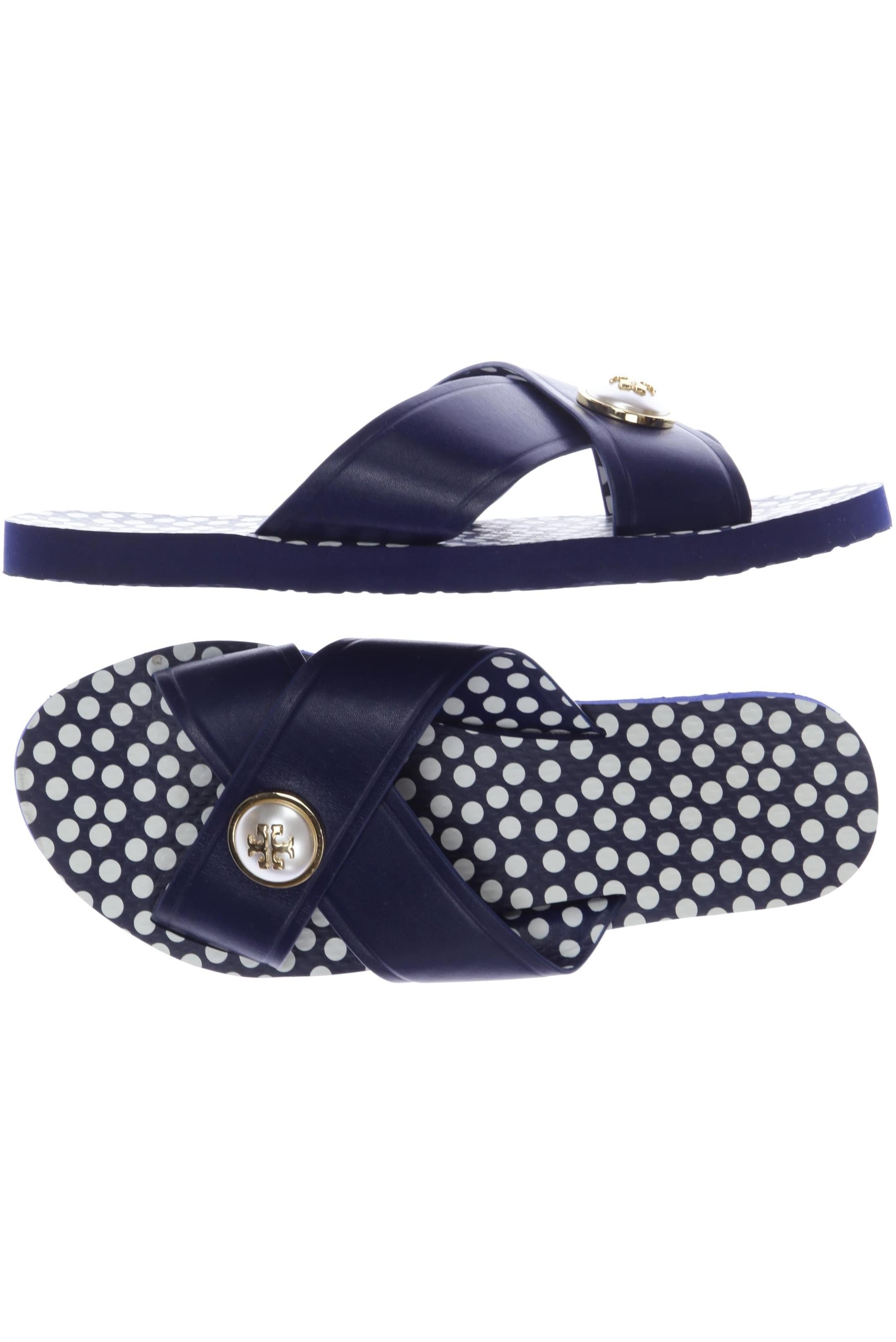 

Tory Burch Damen Sandale, marineblau, Gr. 39