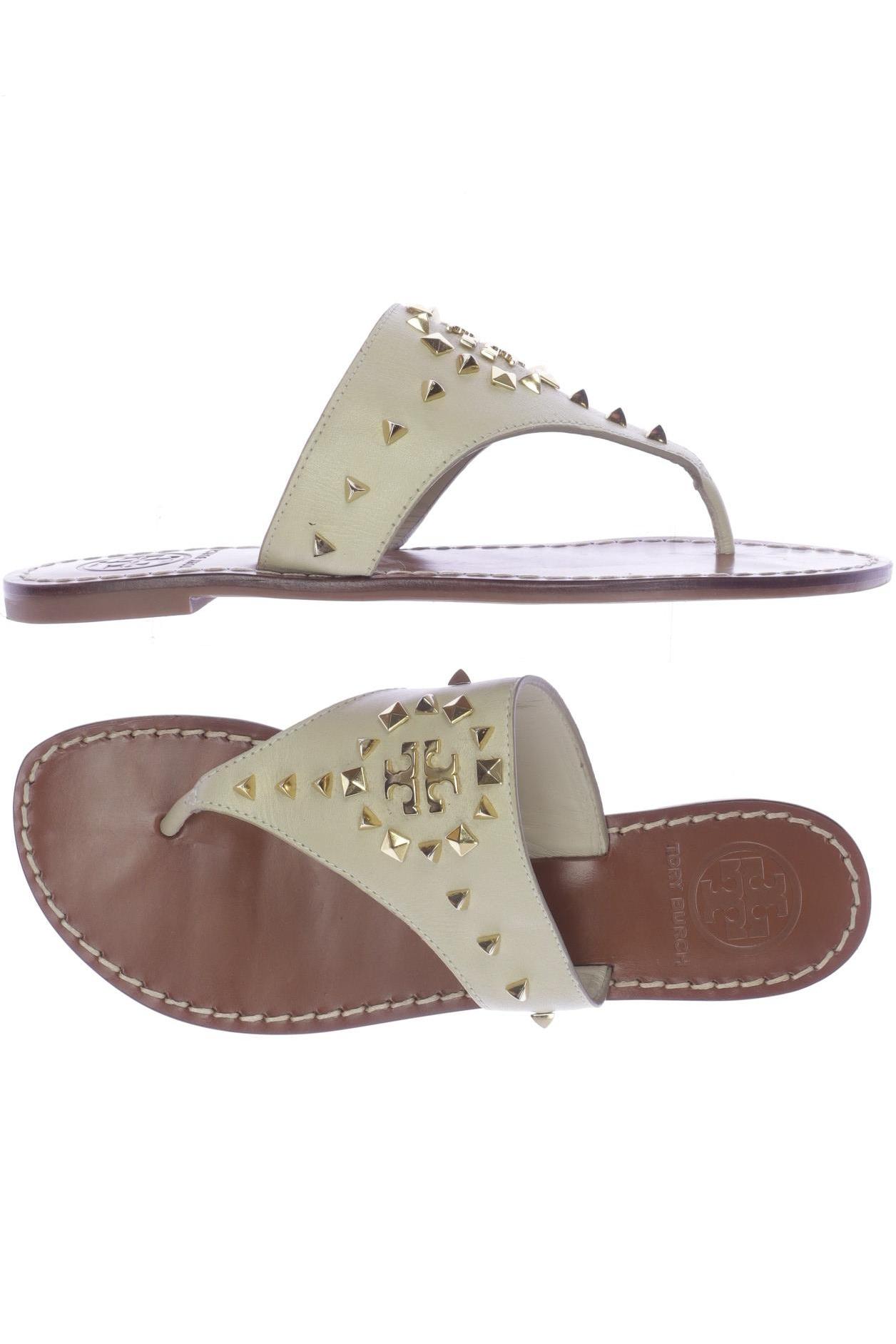 

Tory Burch Damen Sandale, beige, Gr. 7