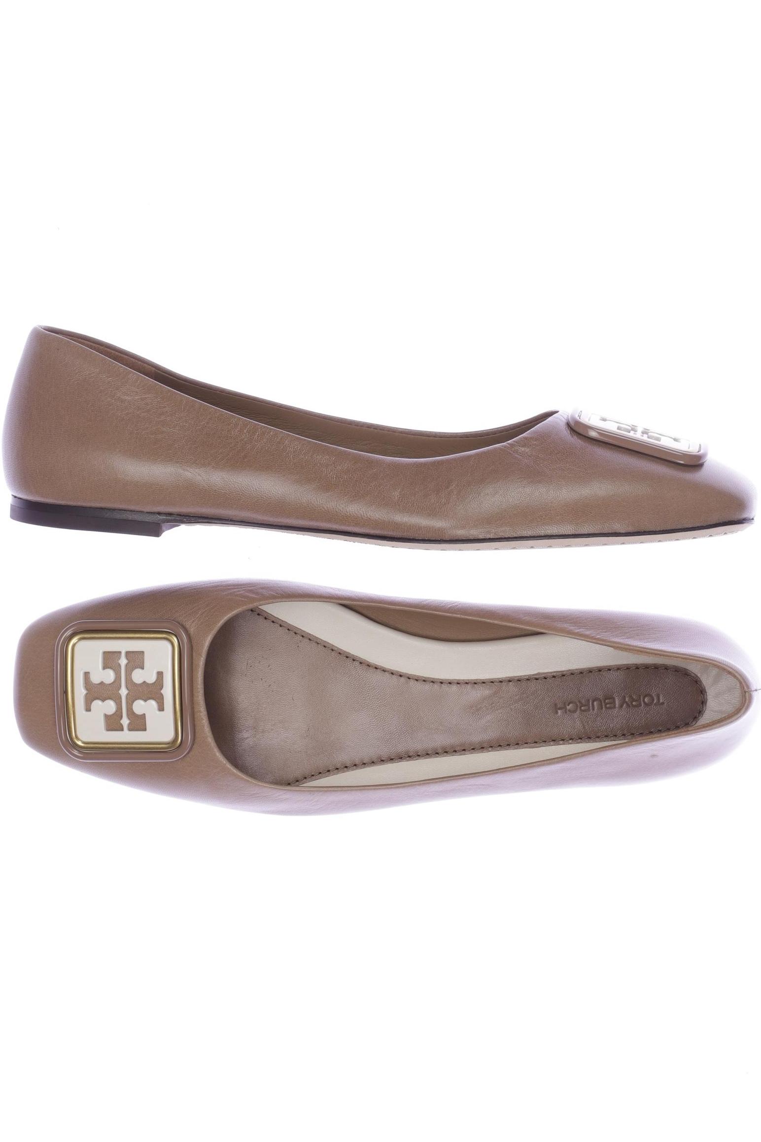 

Tory Burch Damen Ballerinas, braun, Gr. 9