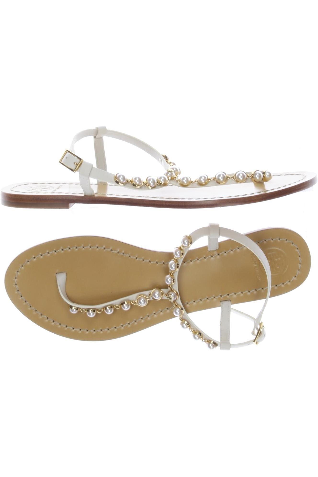 Thumbnail - Tory Burch Damen Sandale, weiß, Gr. 10