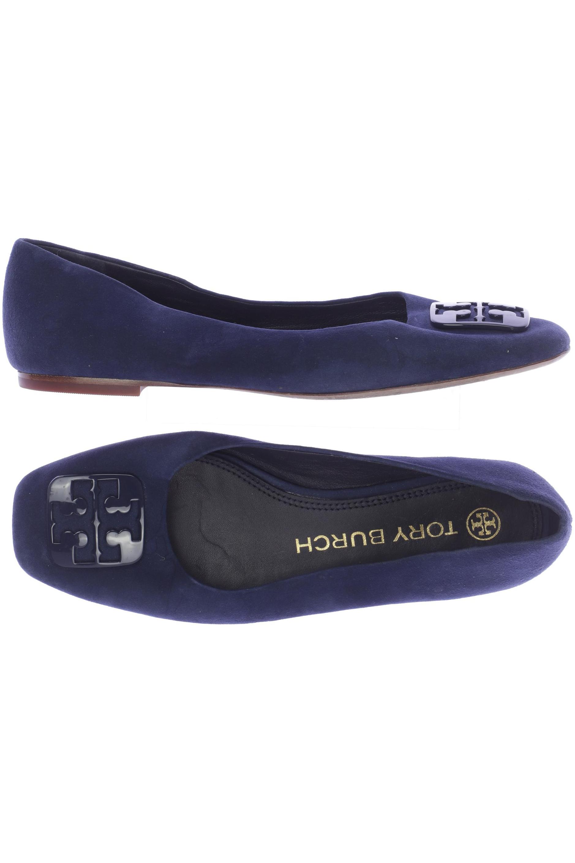 

Tory Burch Damen Ballerinas, marineblau, Gr. 7