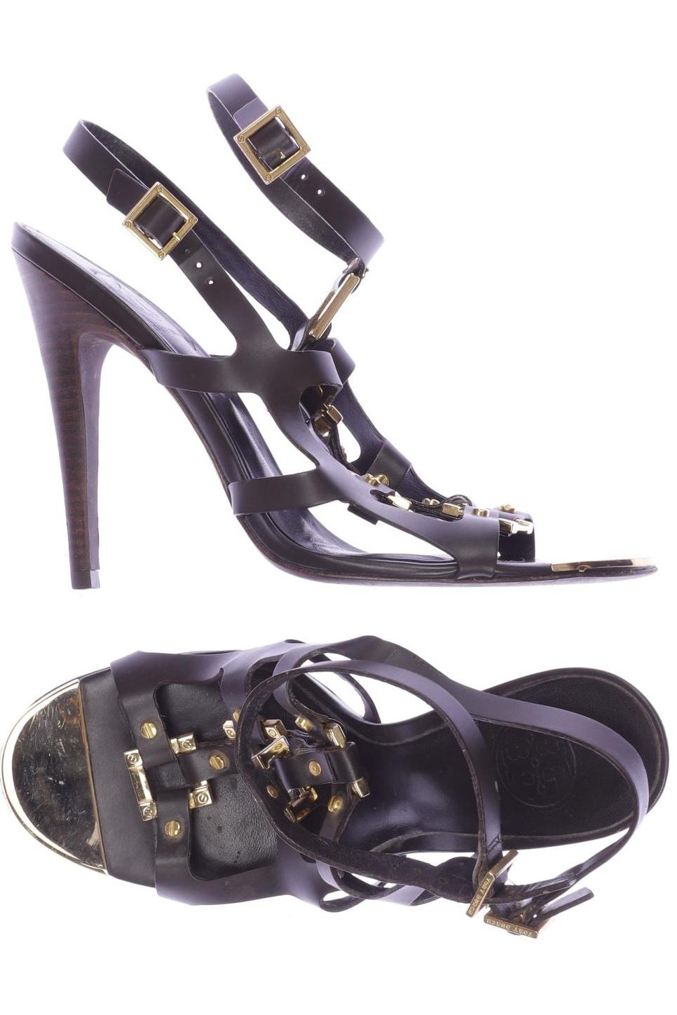 

Tory Burch Damen Sandale, braun, Gr. 8