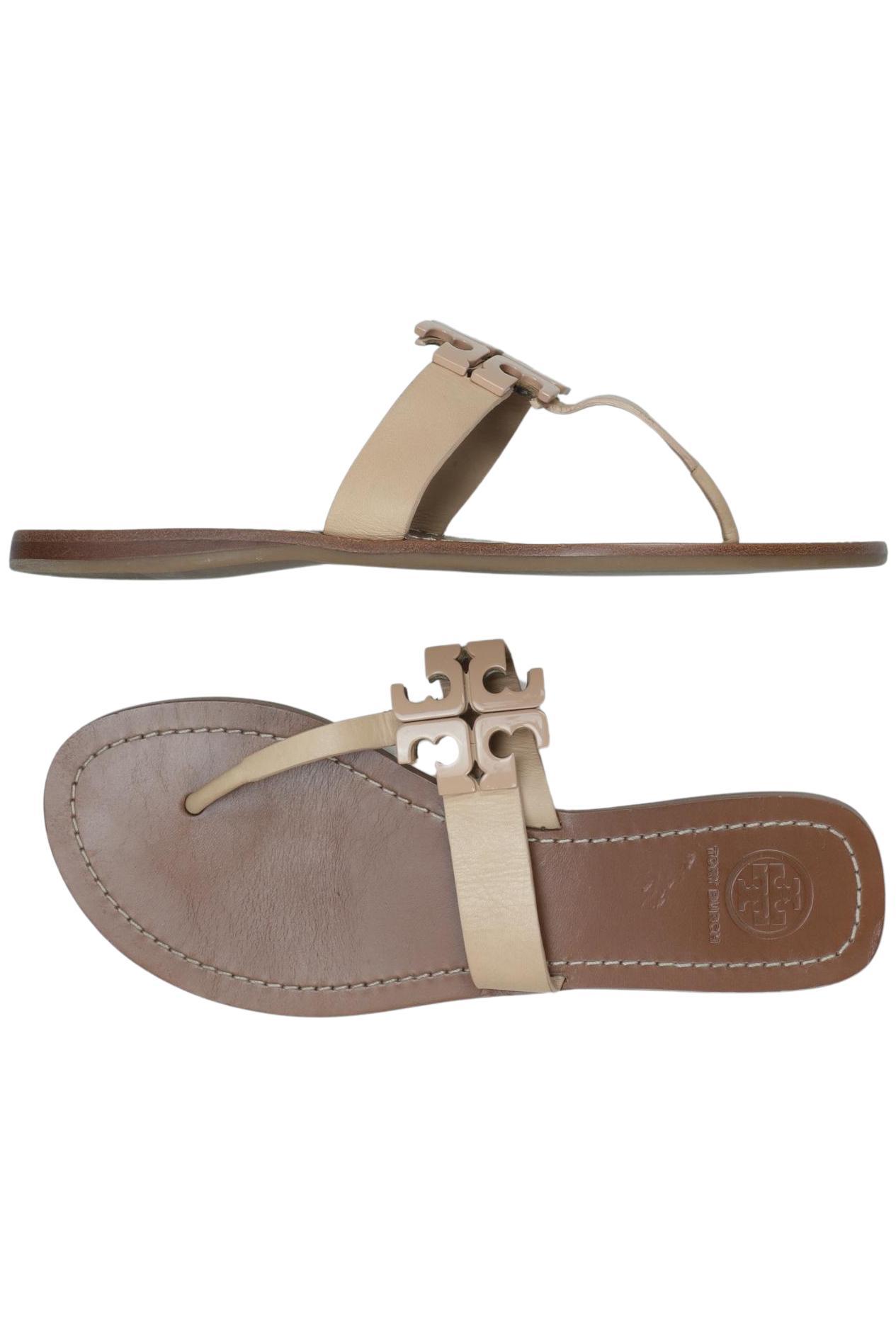 

Tory Burch Damen Sandale, beige, Gr. 8