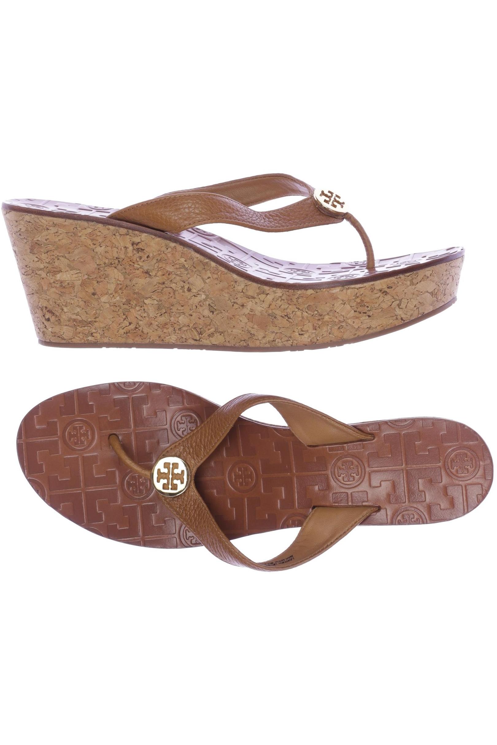 

Tory Burch Damen Sandale, braun, Gr. 38