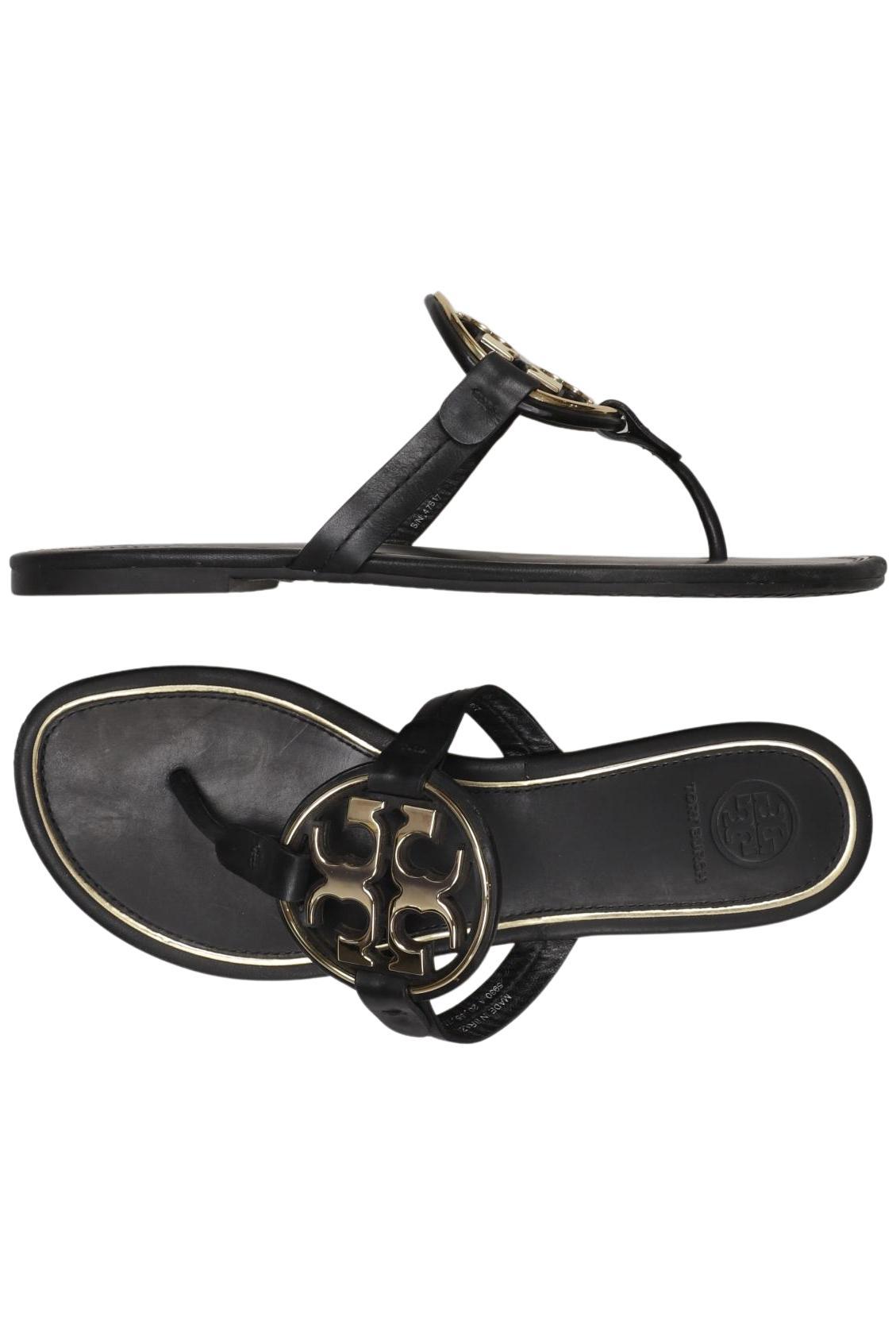 

Tory Burch Damen Sandale, schwarz, Gr. 7