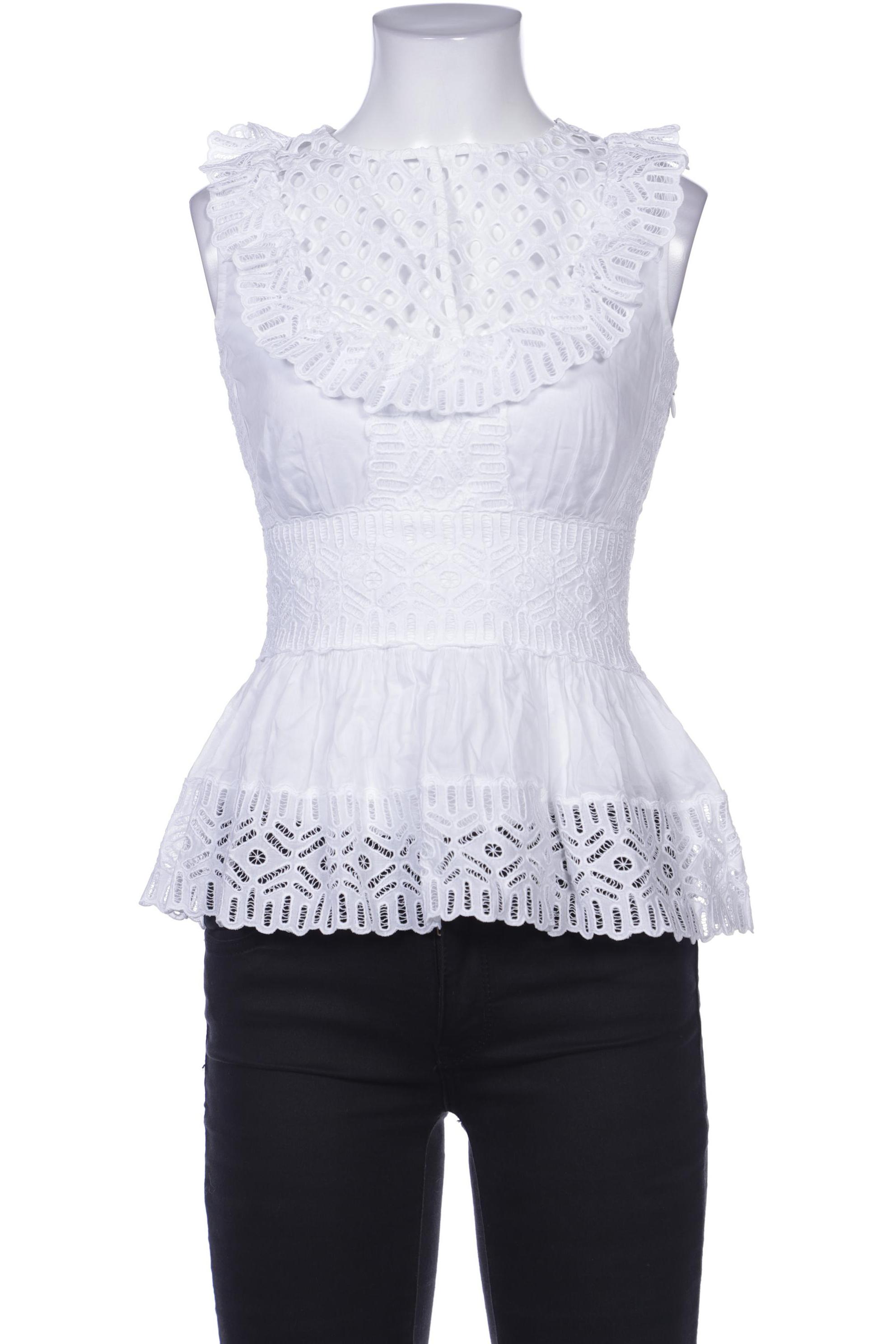 

Tory Burch Damen Bluse, weiß, Gr. 0