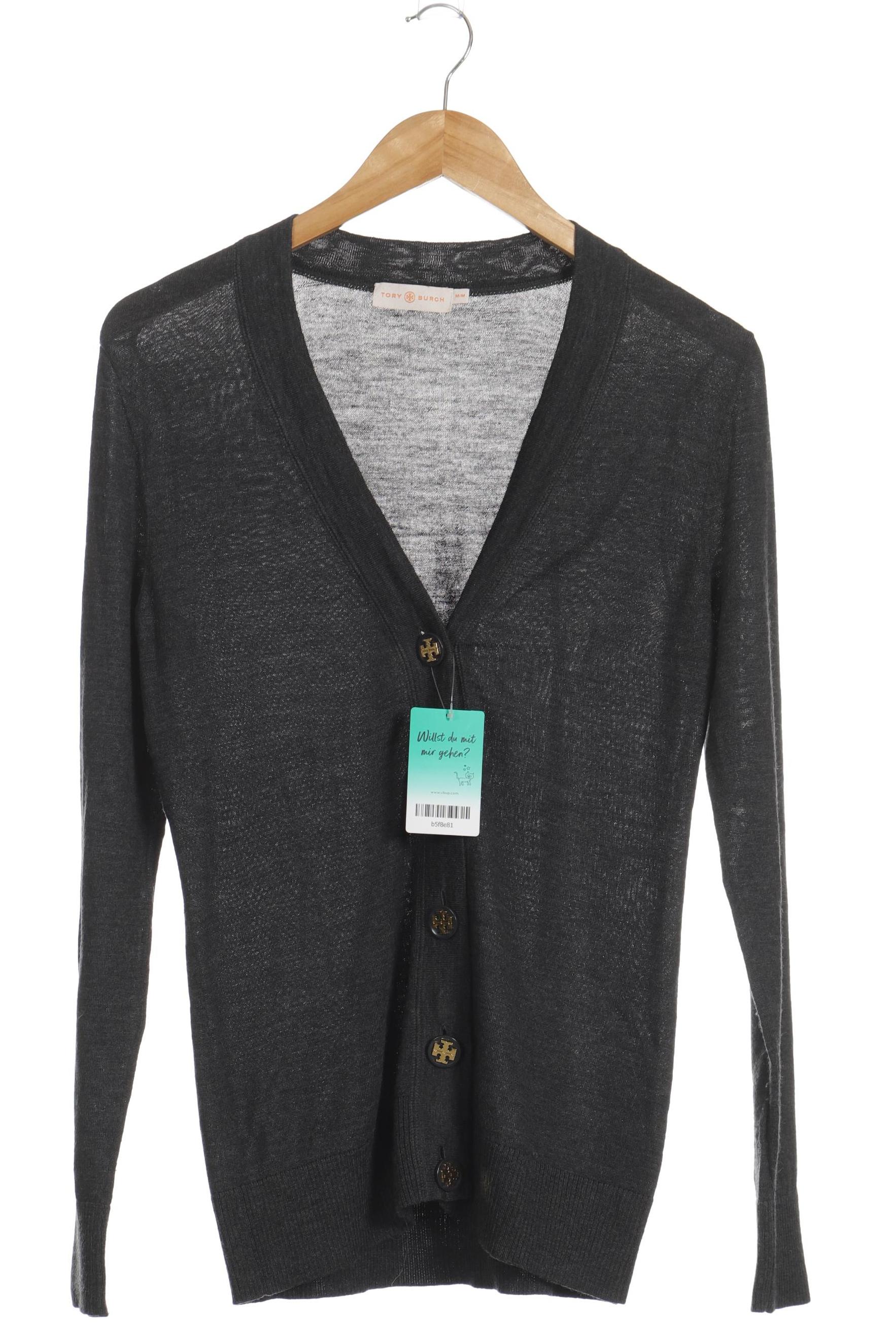 

Tory Burch Damen Strickjacke, grau, Gr. 38