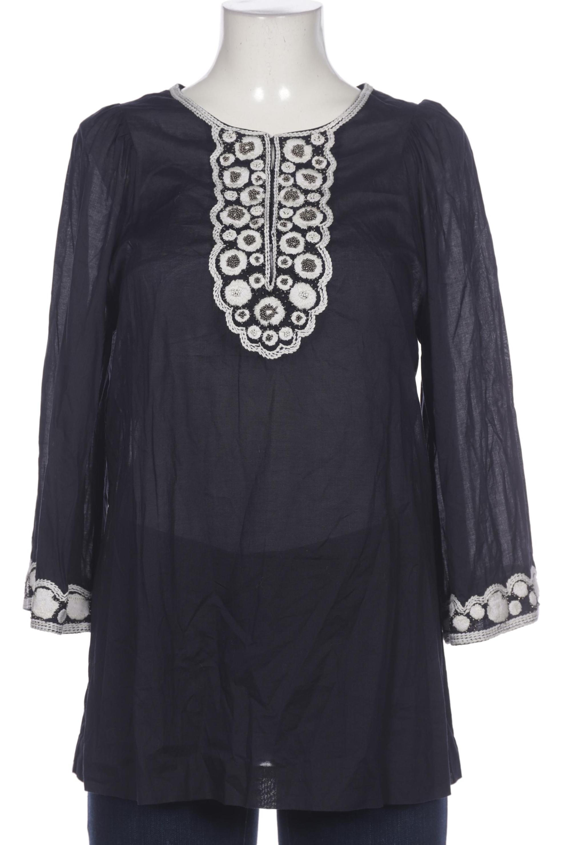

Tory Burch Damen Bluse, marineblau, Gr. 10