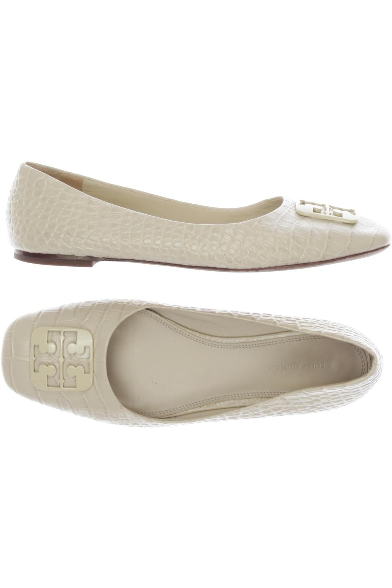 

Tory Burch Damen Ballerinas, beige, Gr. 8.5