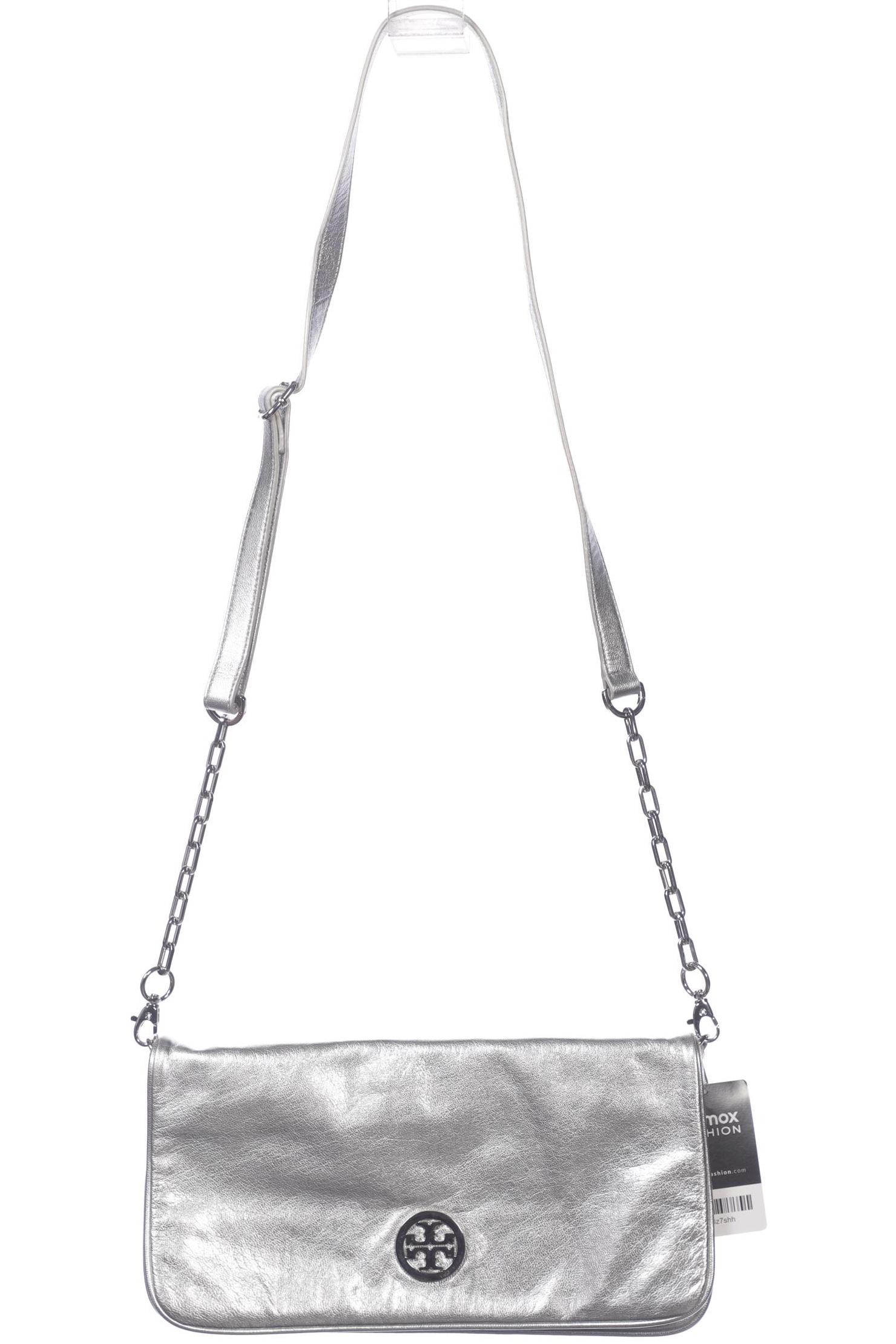 

Tory Burch Damen Handtasche, silber, Gr.