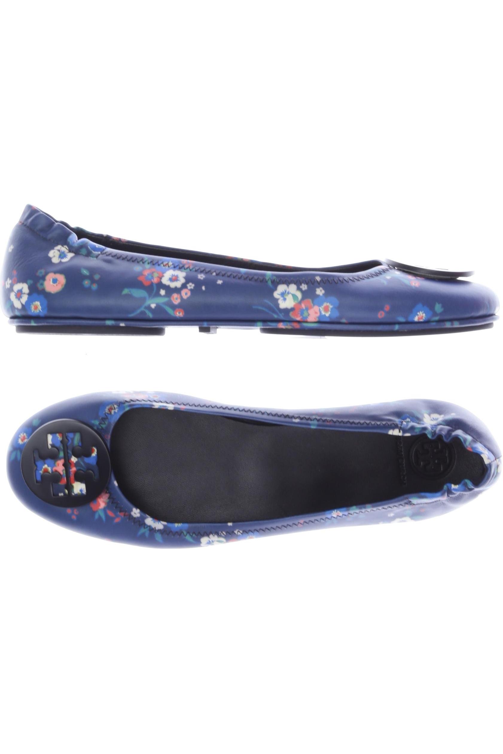 

Tory Burch Damen Ballerinas, blau, Gr. 10