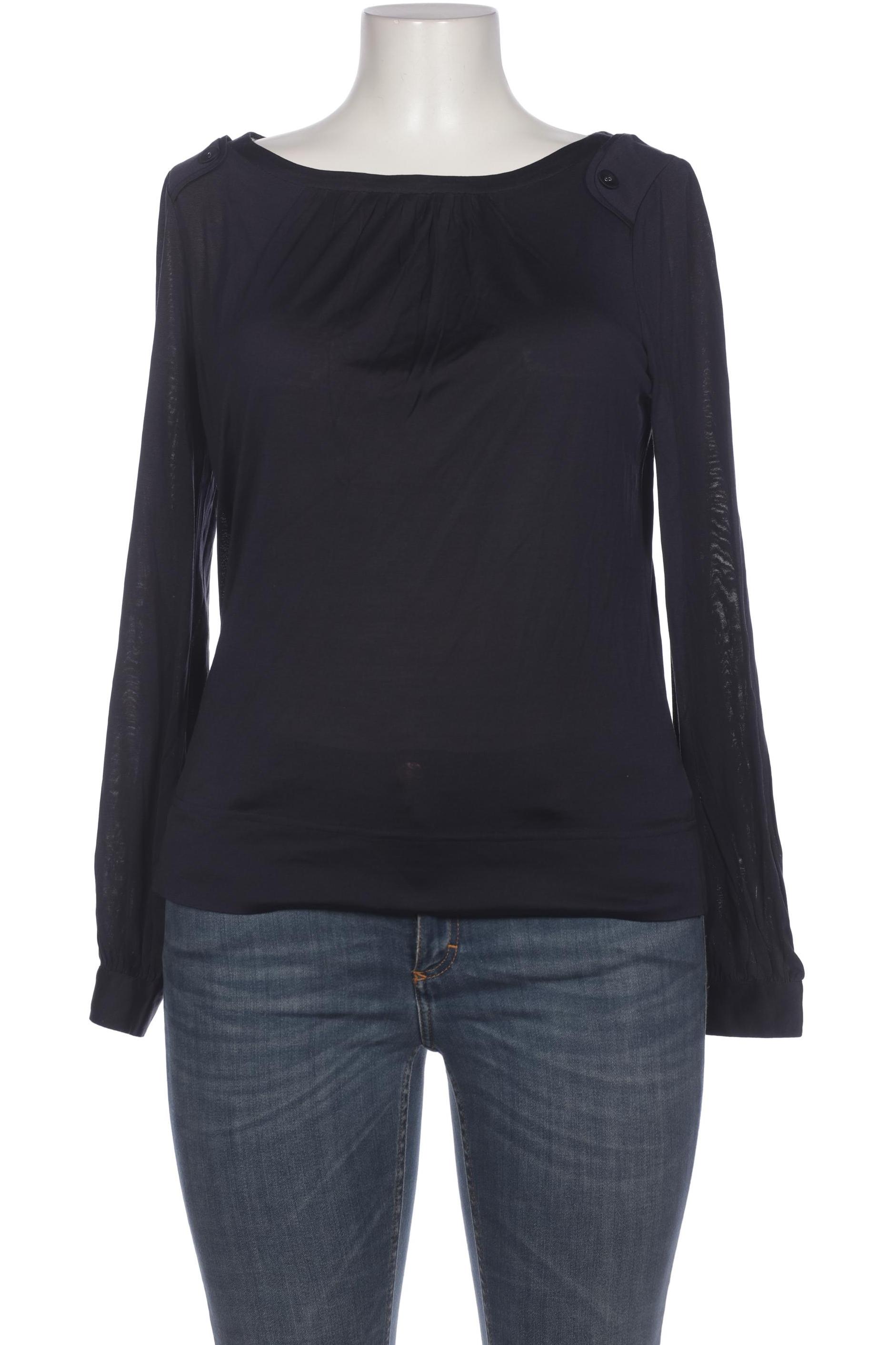 

Tory Burch Damen Langarmshirt, marineblau, Gr. 38
