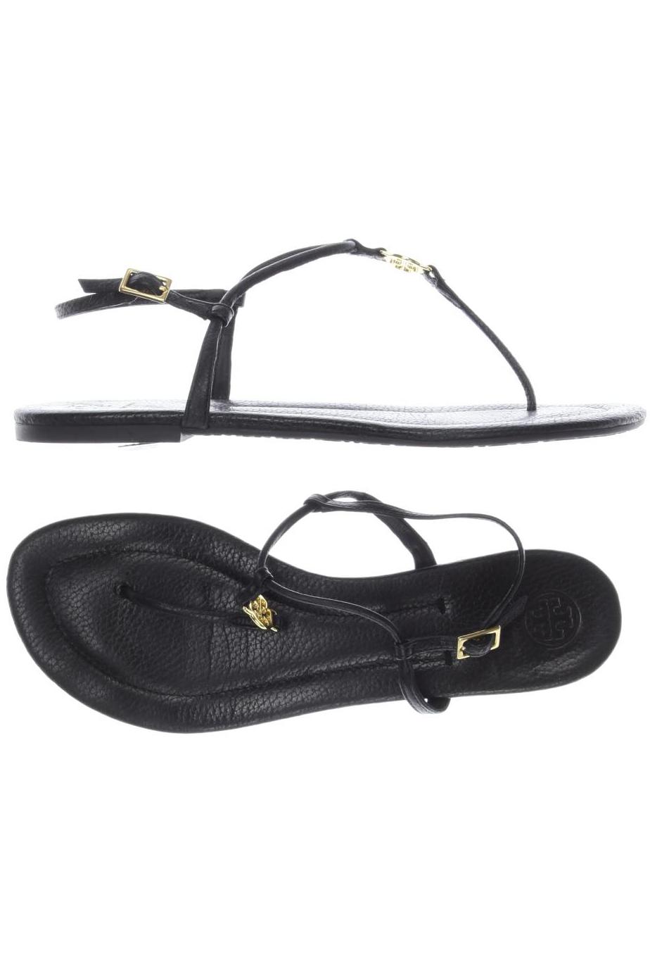 

Tory Burch Damen Sandale, schwarz, Gr. 10
