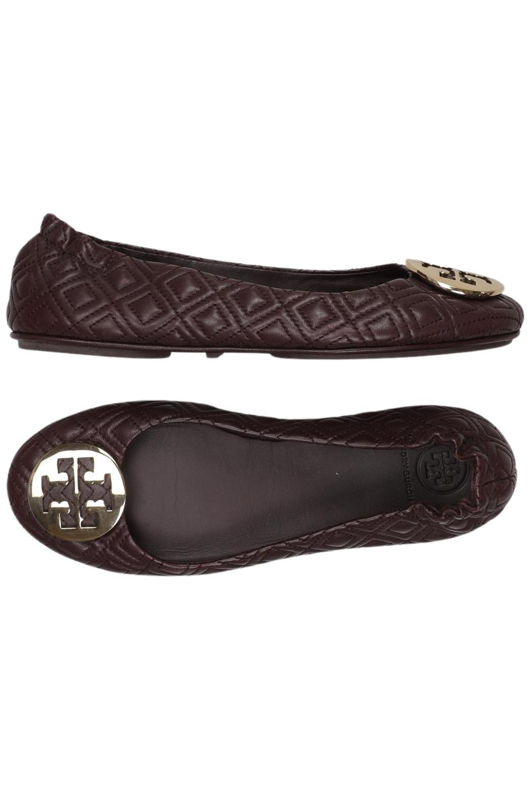

Tory Burch Damen Ballerinas, bordeaux, Gr. 7.5