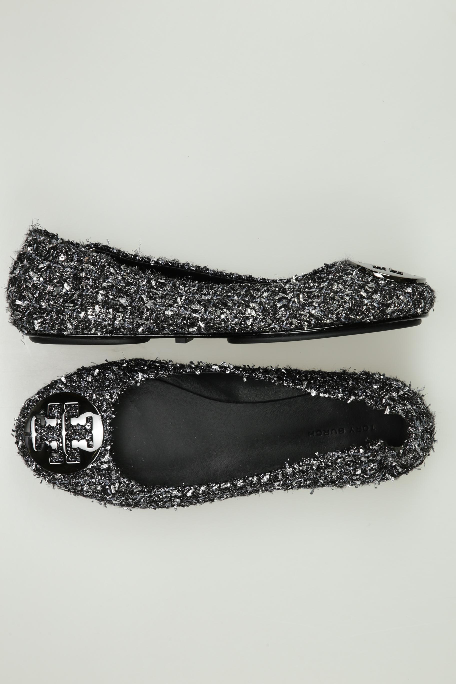 

Tory Burch Damen Ballerinas, silber, Gr. 7