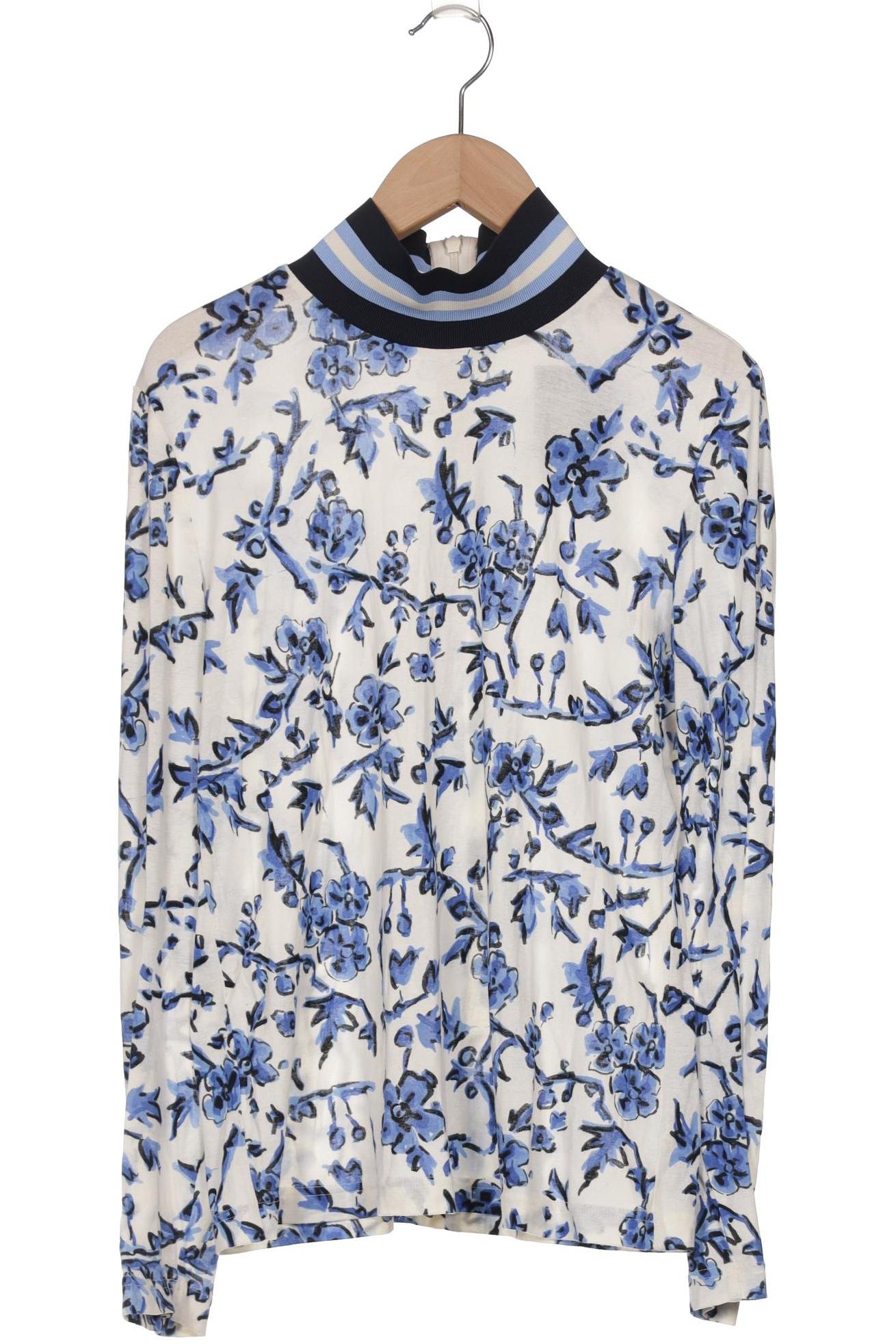 

Tory Burch Damen Langarmshirt, weiß, Gr. 42