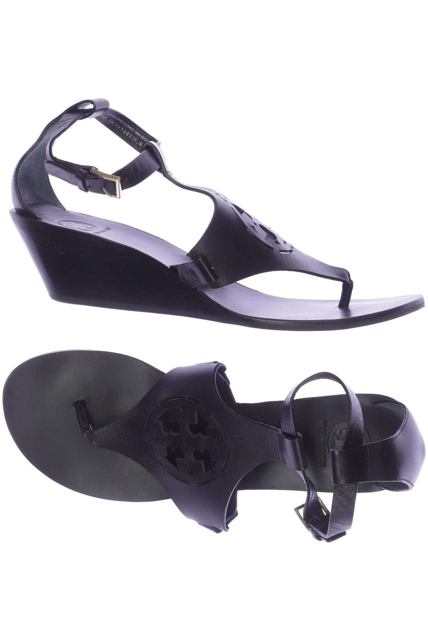 

Tory Burch Damen Sandale, schwarz, Gr. 10