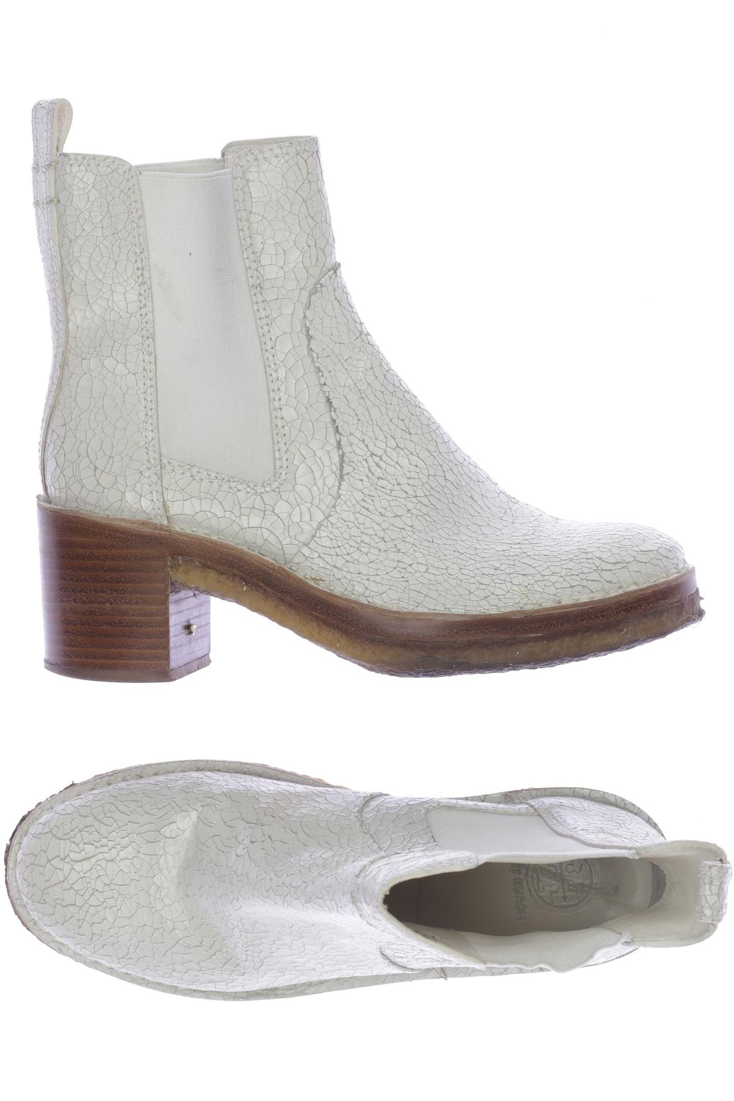 

Tory Burch Damen Stiefelette, cremeweiß, Gr. 6.5