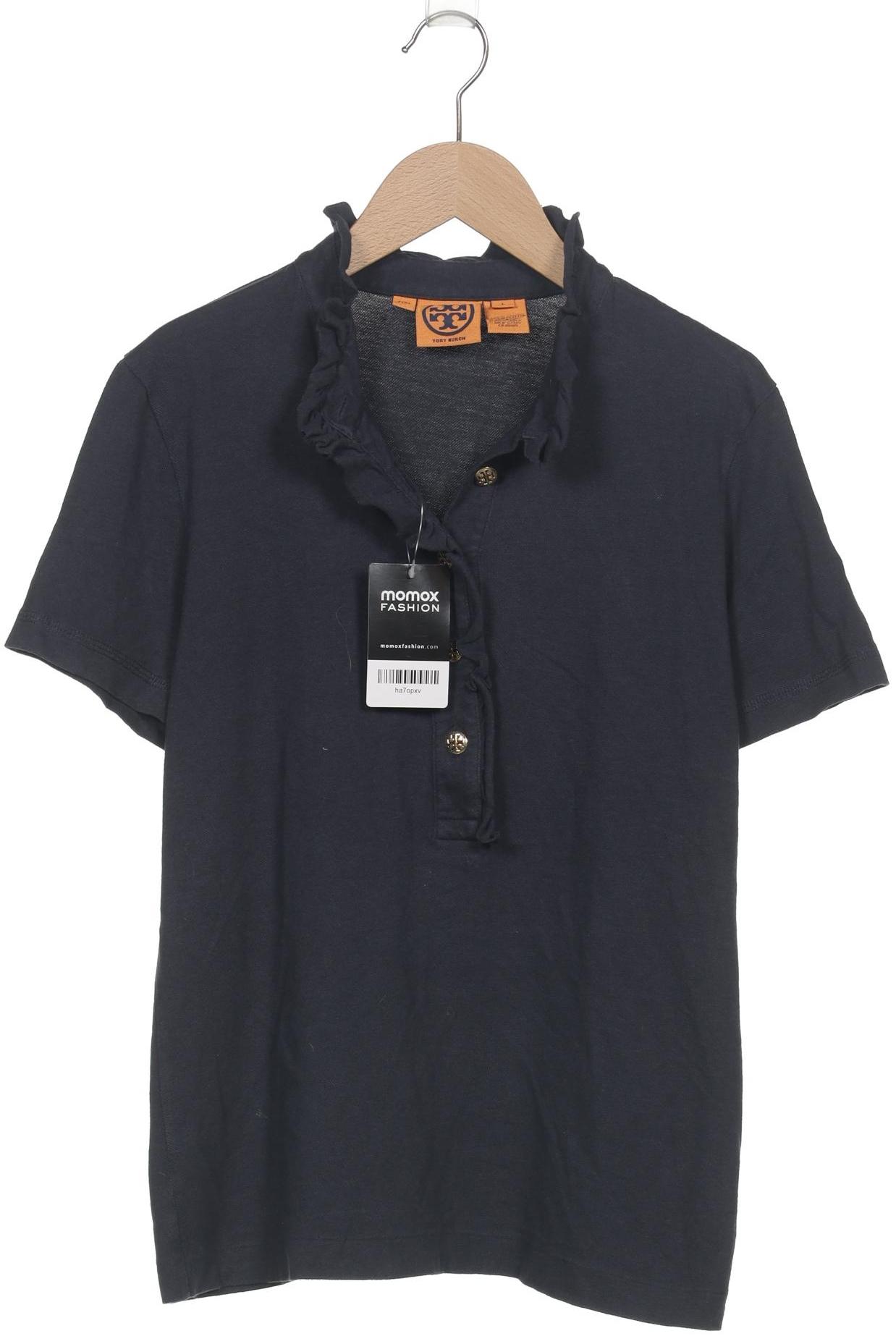 

Tory Burch Damen T-Shirt, marineblau, Gr. 42