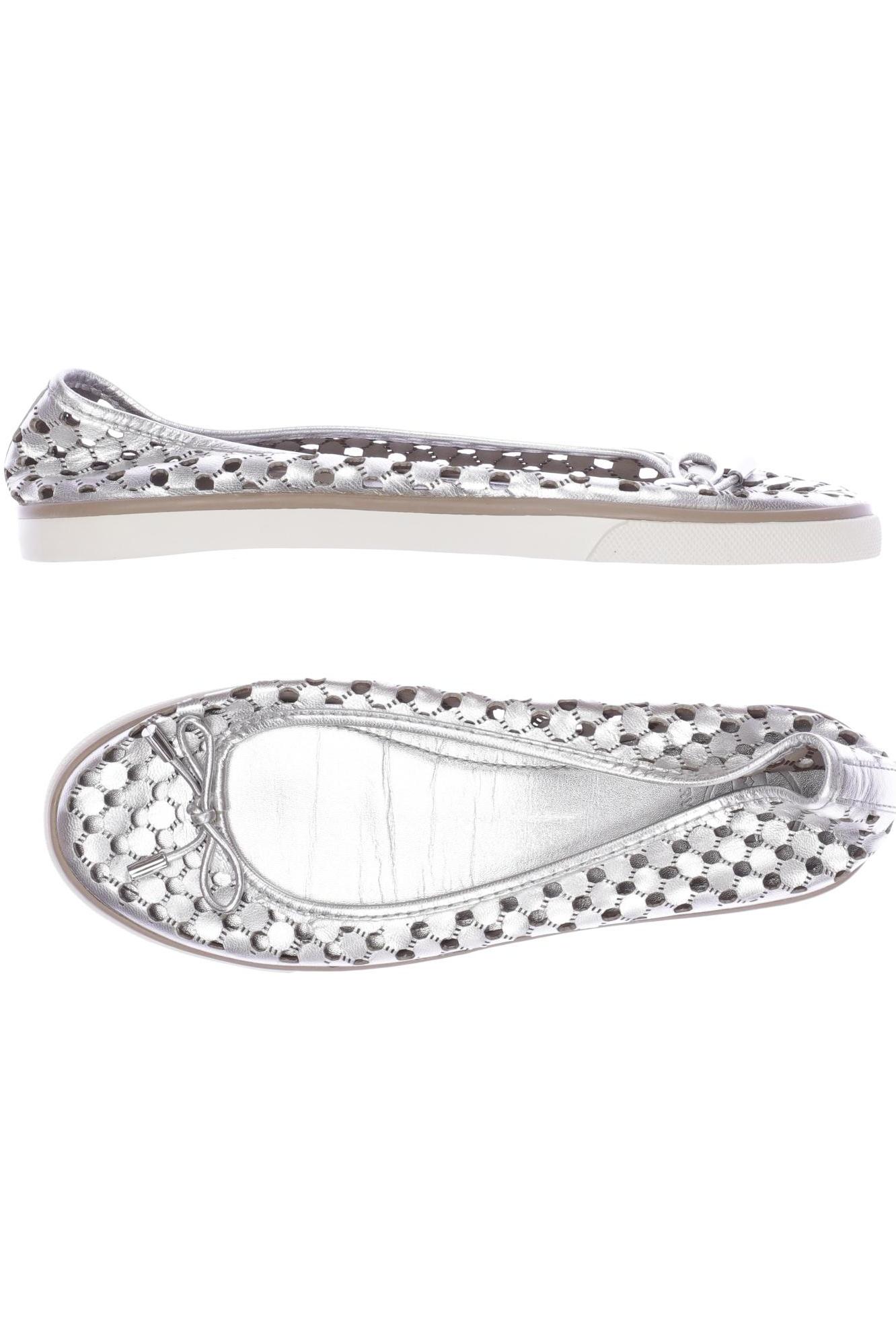 

Tory Burch Damen Ballerinas, silber, Gr. 36.5