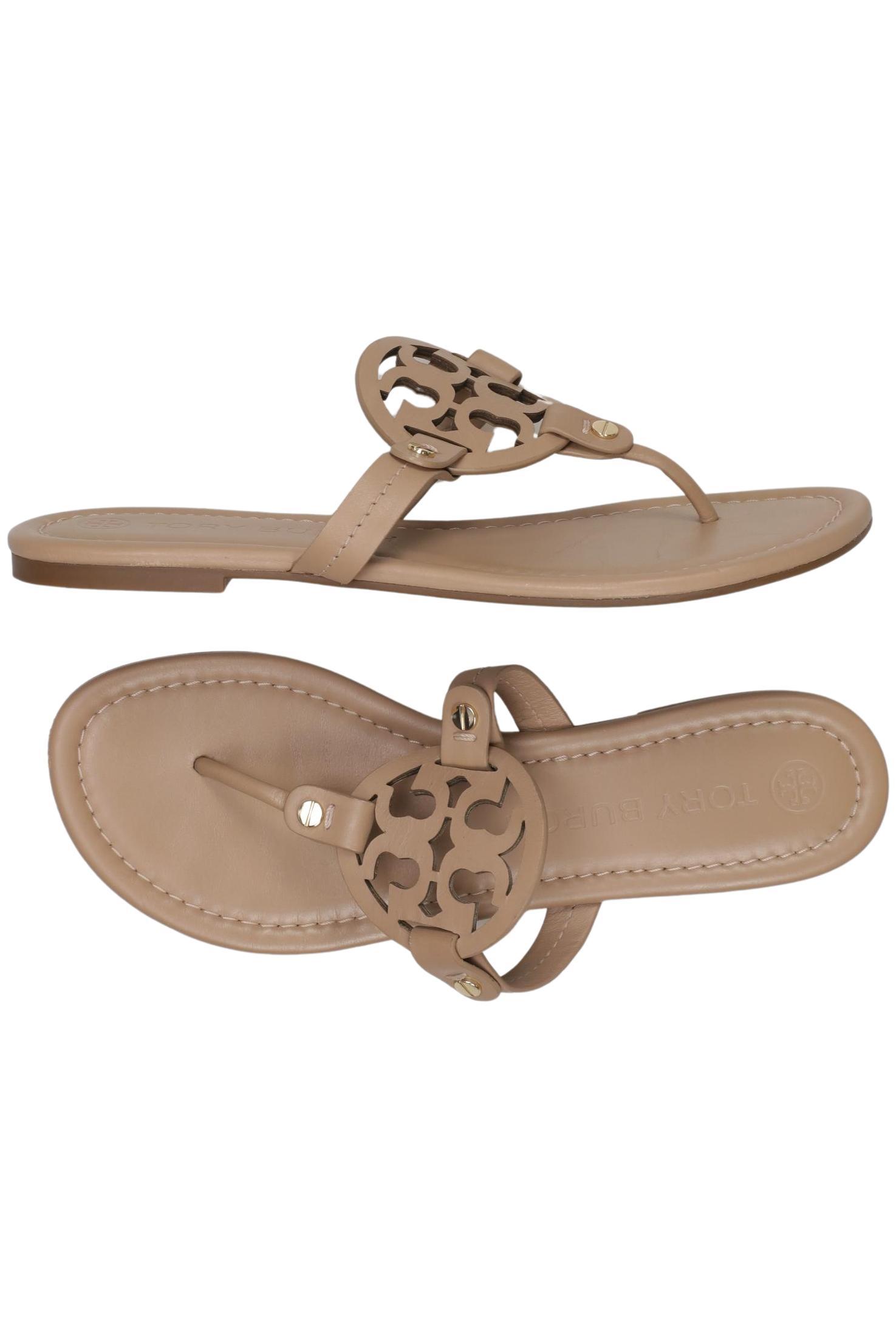 

Tory Burch Damen Sandale, beige, Gr. 39