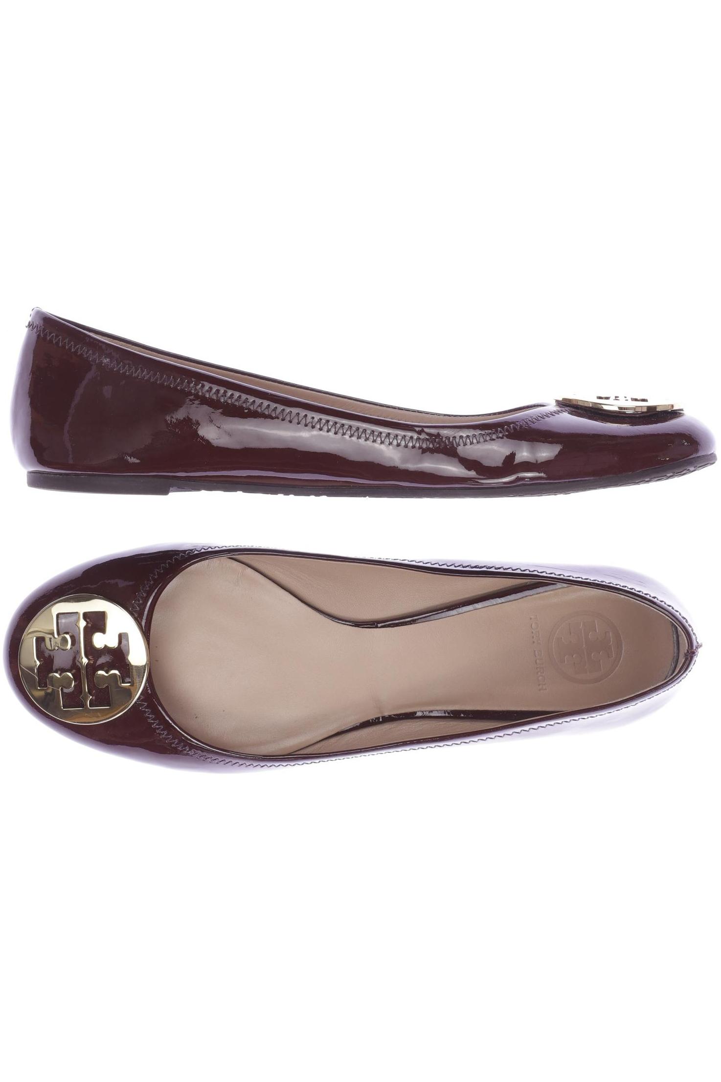 

Tory Burch Damen Ballerinas, bordeaux, Gr. 11