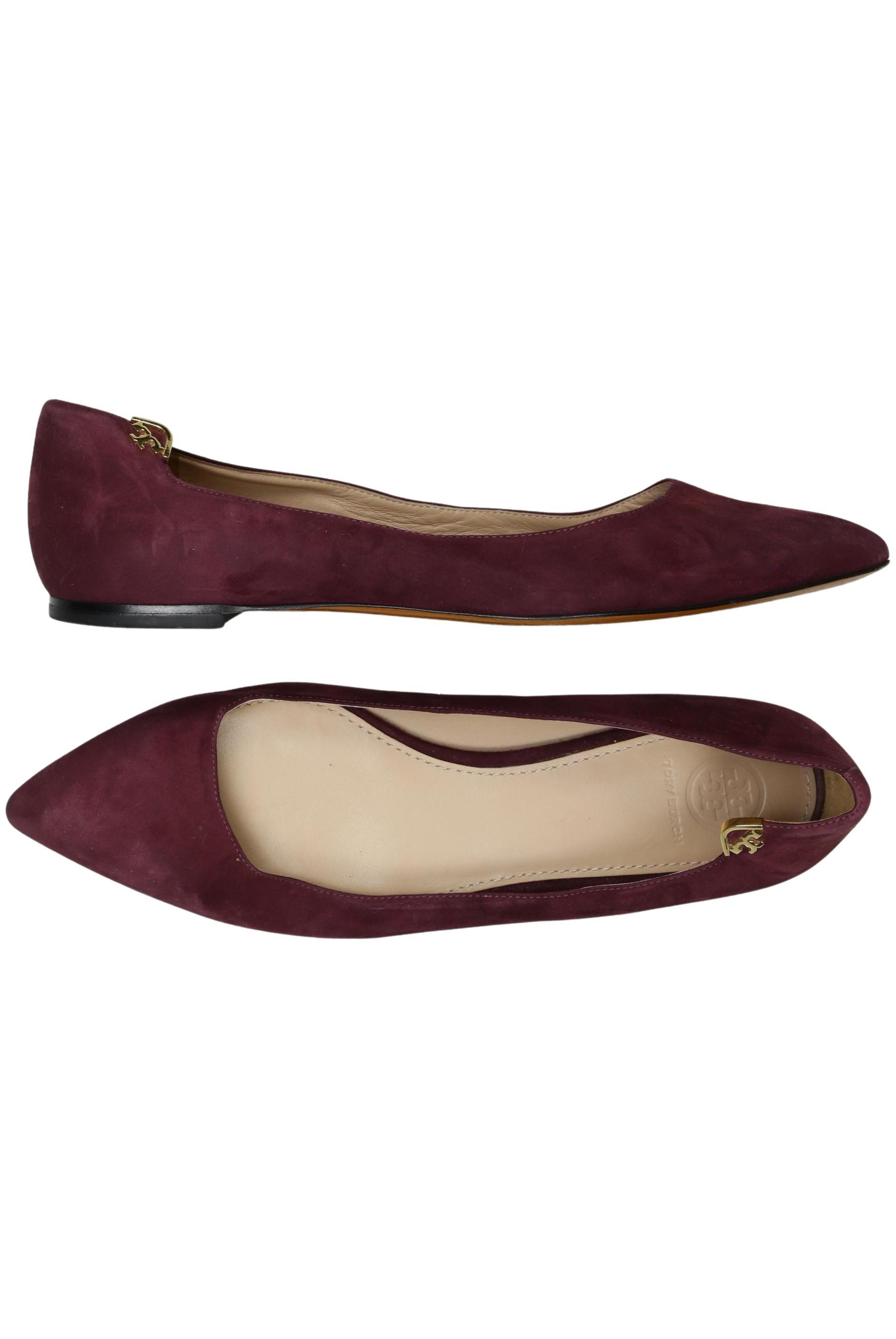 

Tory Burch Damen Ballerinas, bordeaux, Gr. 8.5