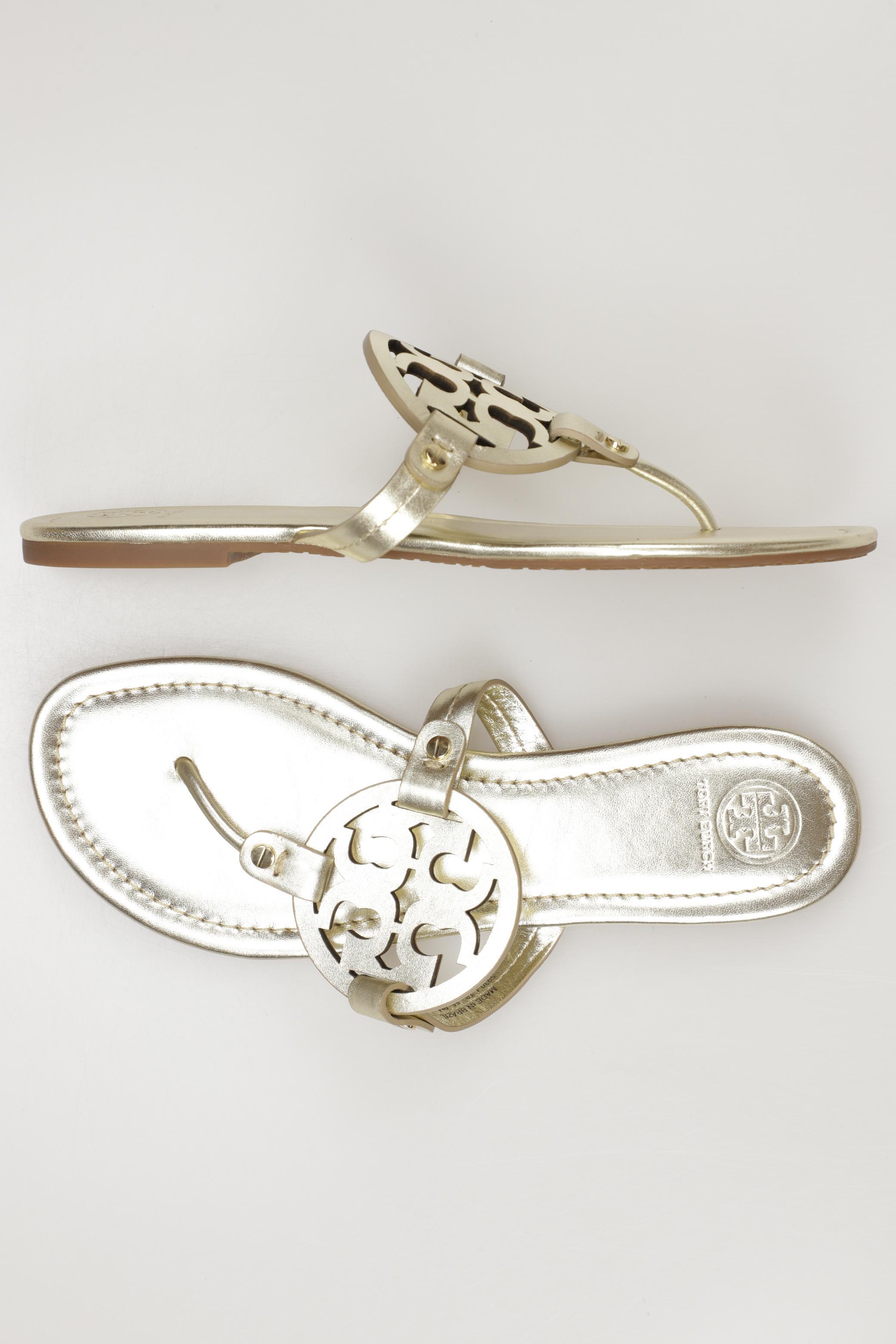 

Tory Burch Damen Sandale, beige, Gr. 9