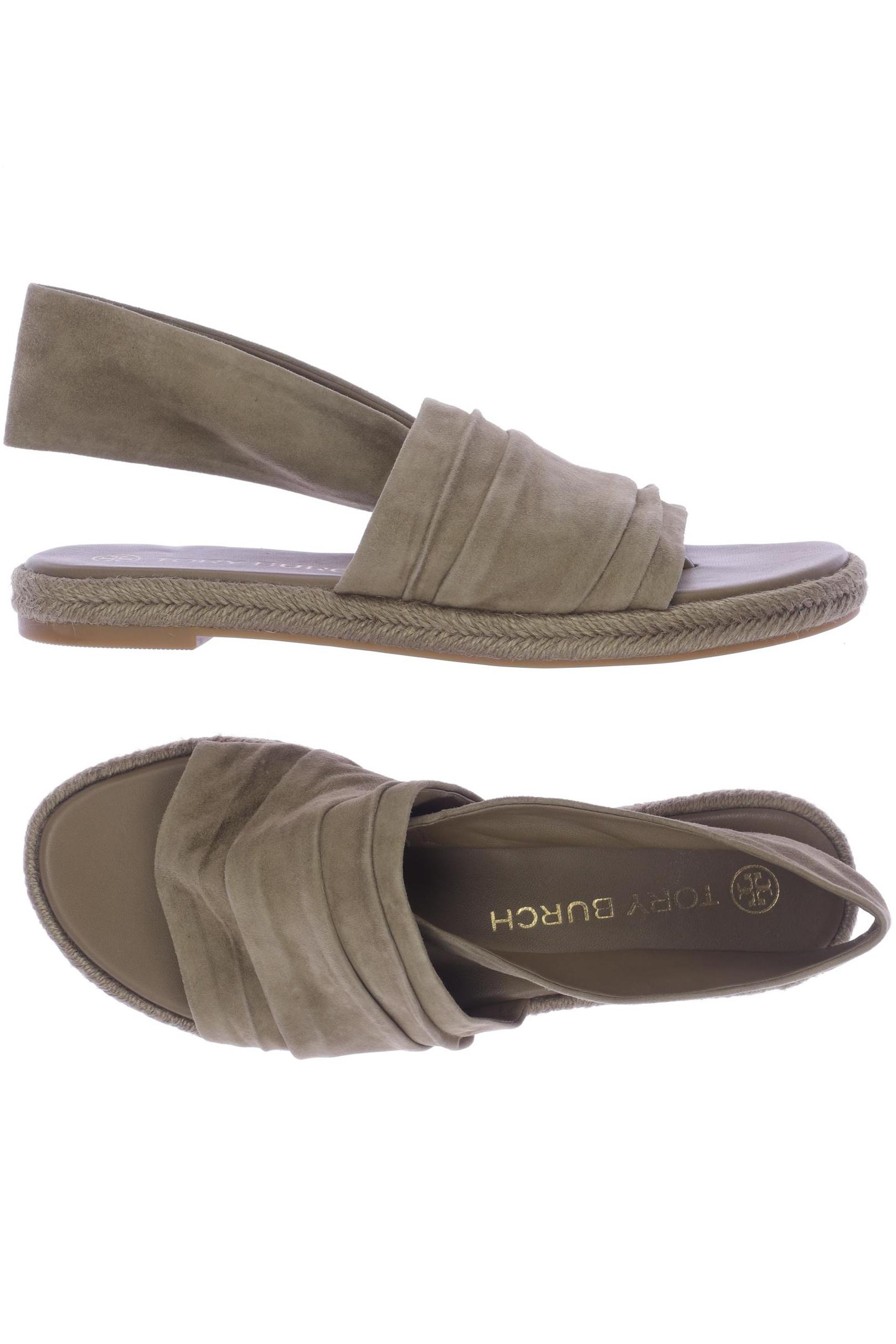 

Tory Burch Damen Sandale, beige, Gr. 9.5