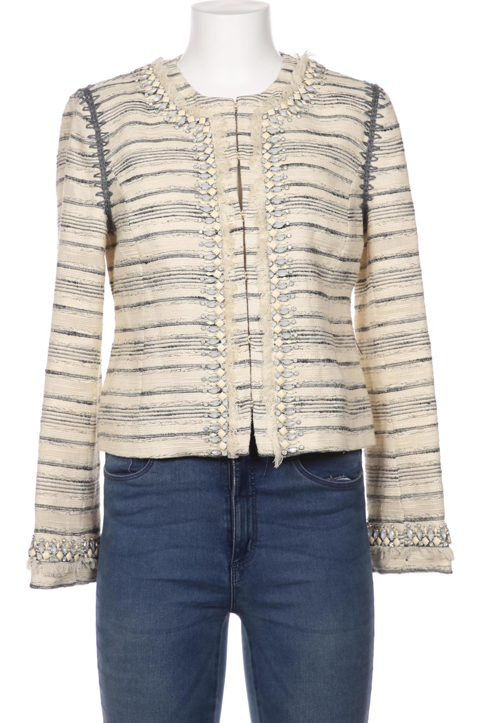 

Tory Burch Damen Blazer, cremeweiß, Gr. 8