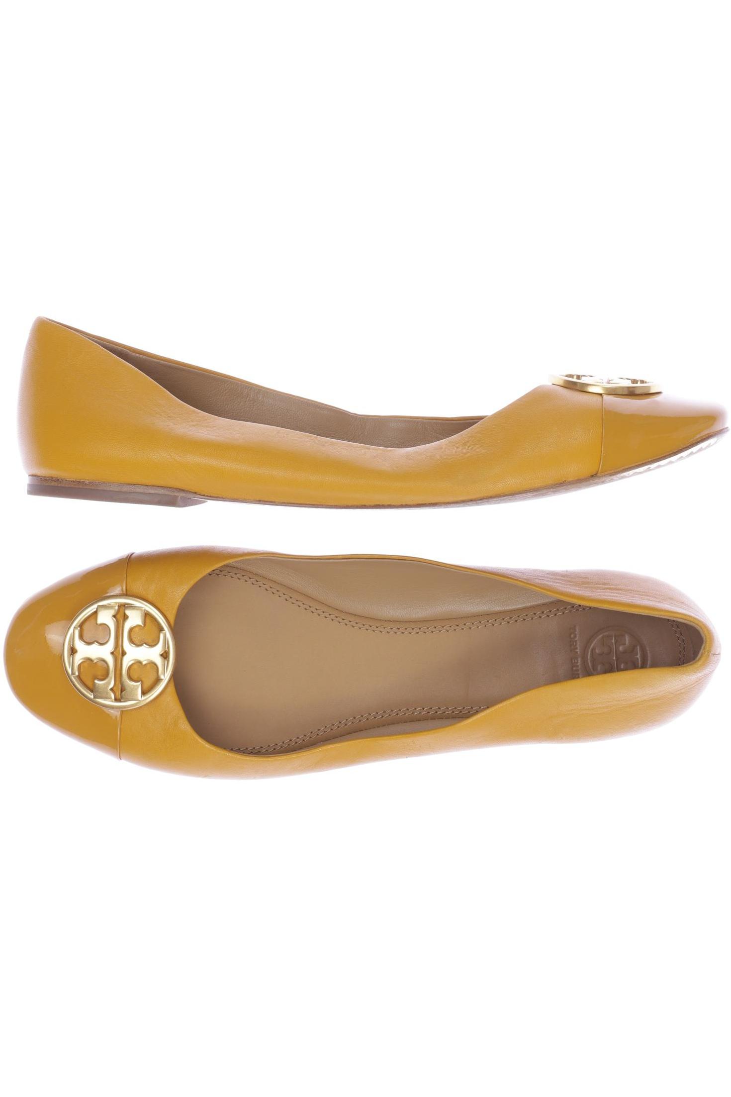 

Tory Burch Damen Ballerinas, gelb