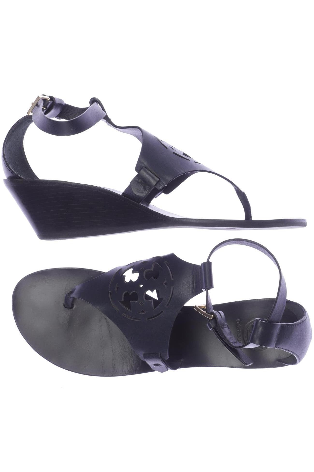 

Tory Burch Damen Sandale, marineblau, Gr. 8.5