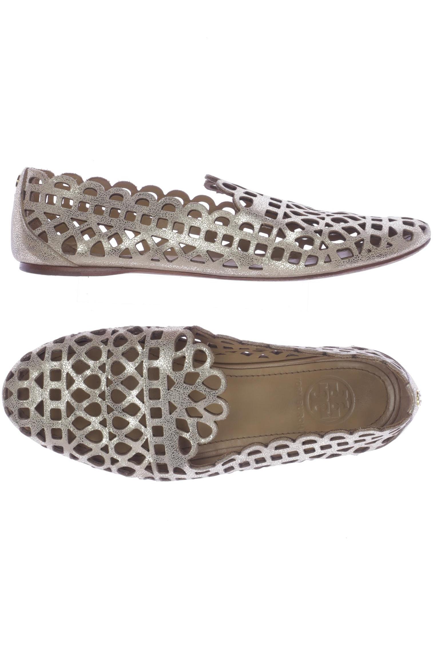 

Tory Burch Damen Halbschuh, gold, Gr. 8