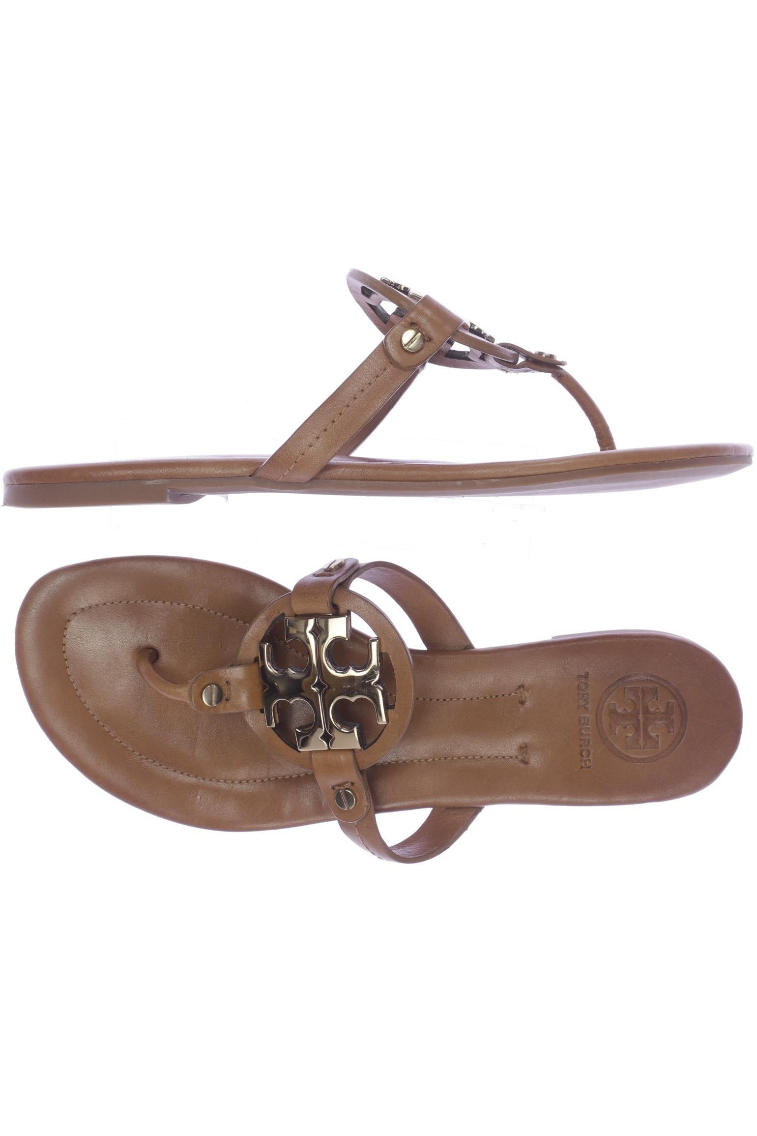 

Tory Burch Damen Sandale, braun, Gr. 8