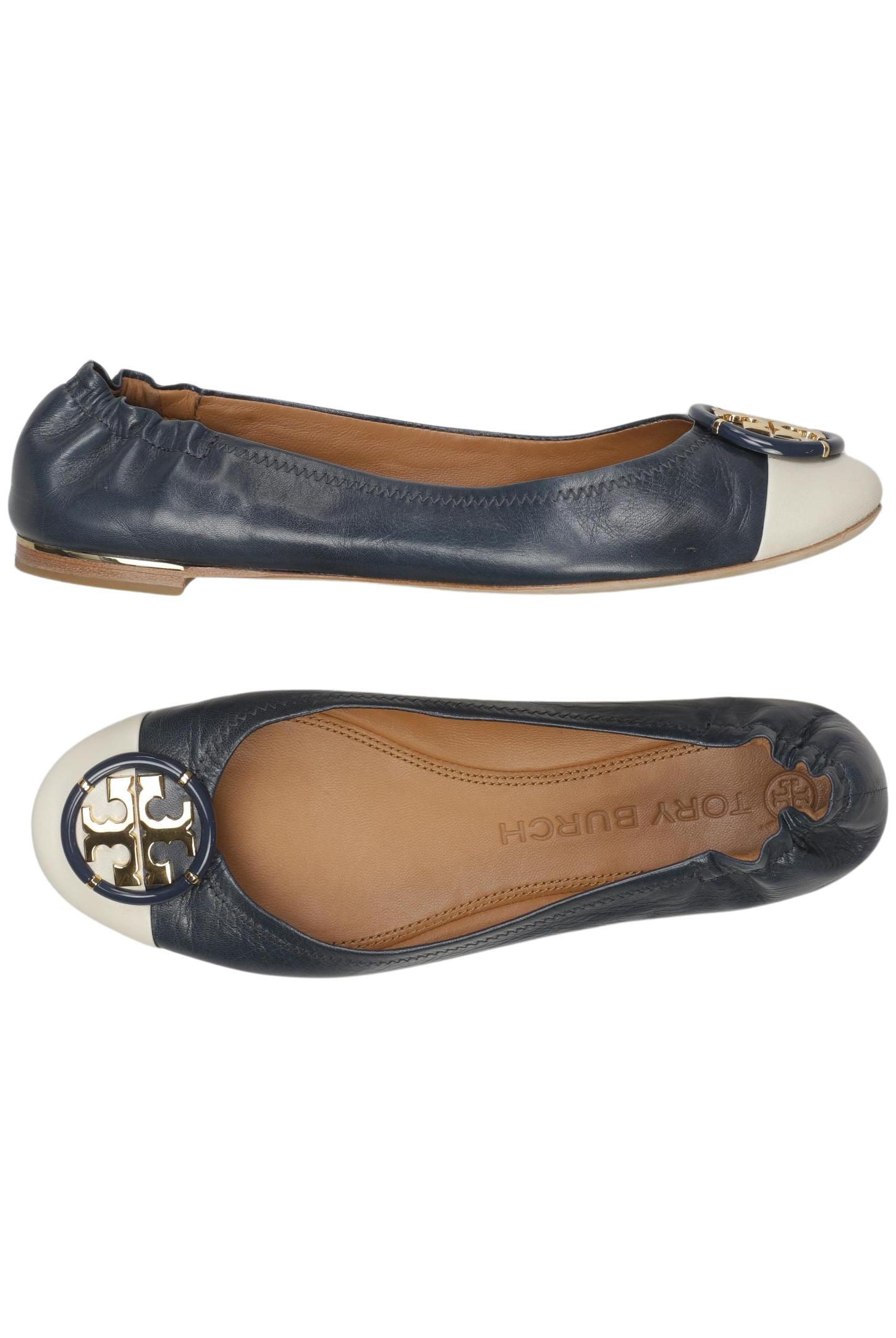 

Tory Burch Damen Ballerinas, marineblau, Gr. 8.5