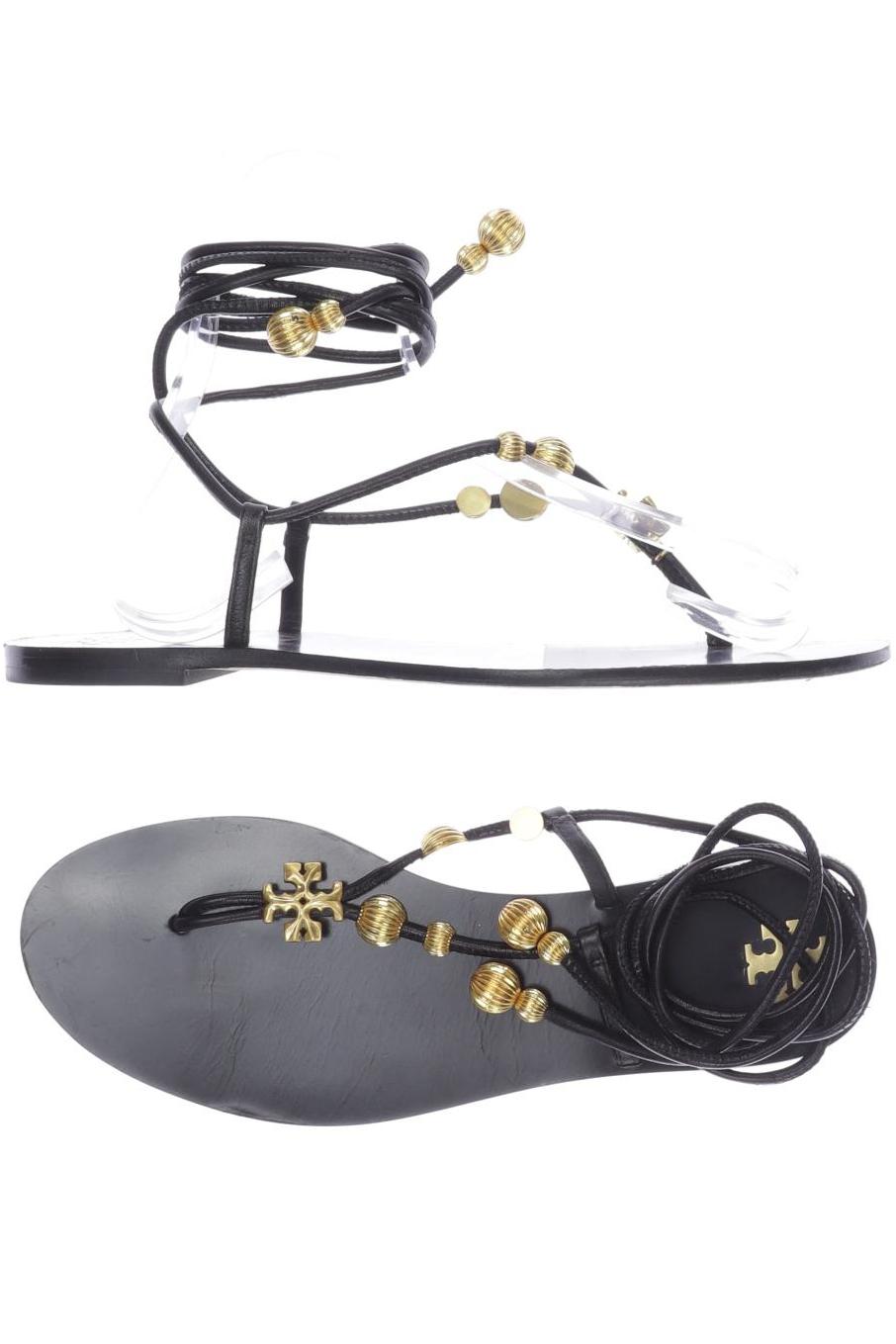 

Tory Burch Damen Sandale, schwarz, Gr. 8.5